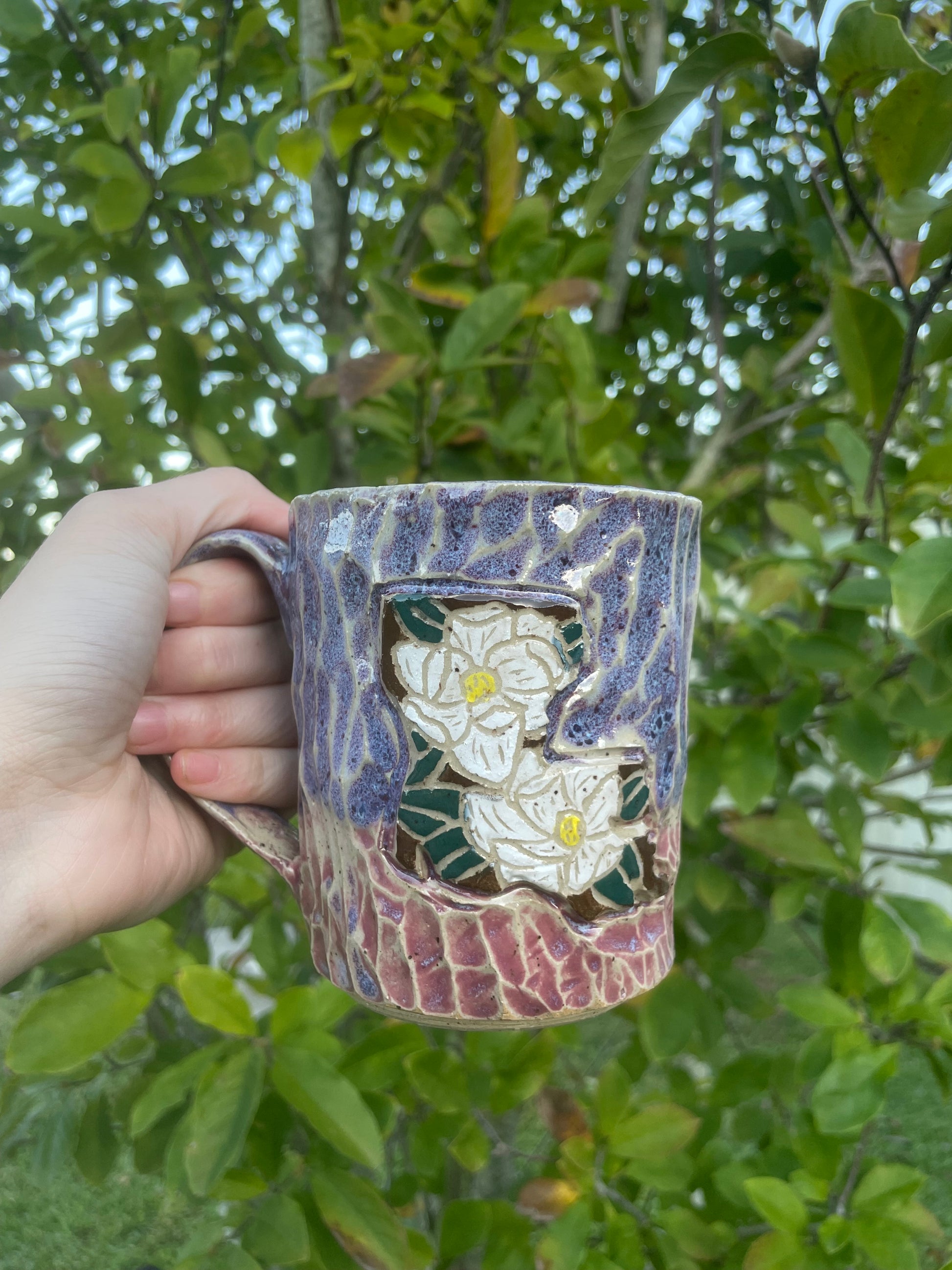 Louisiana Magnolia Mug #2