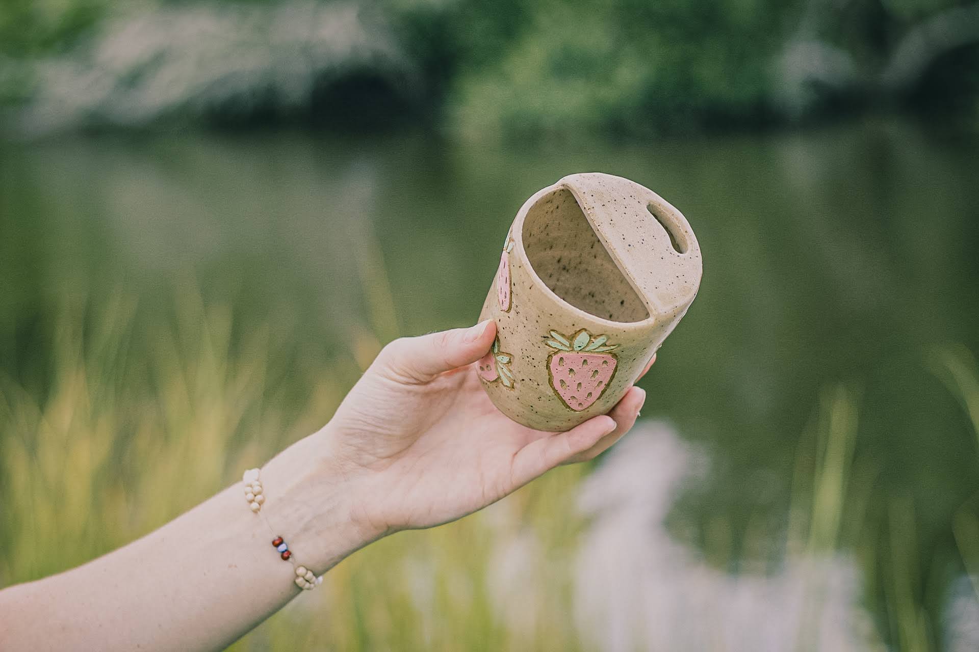 Strawberry To-Go Mug *preorder*