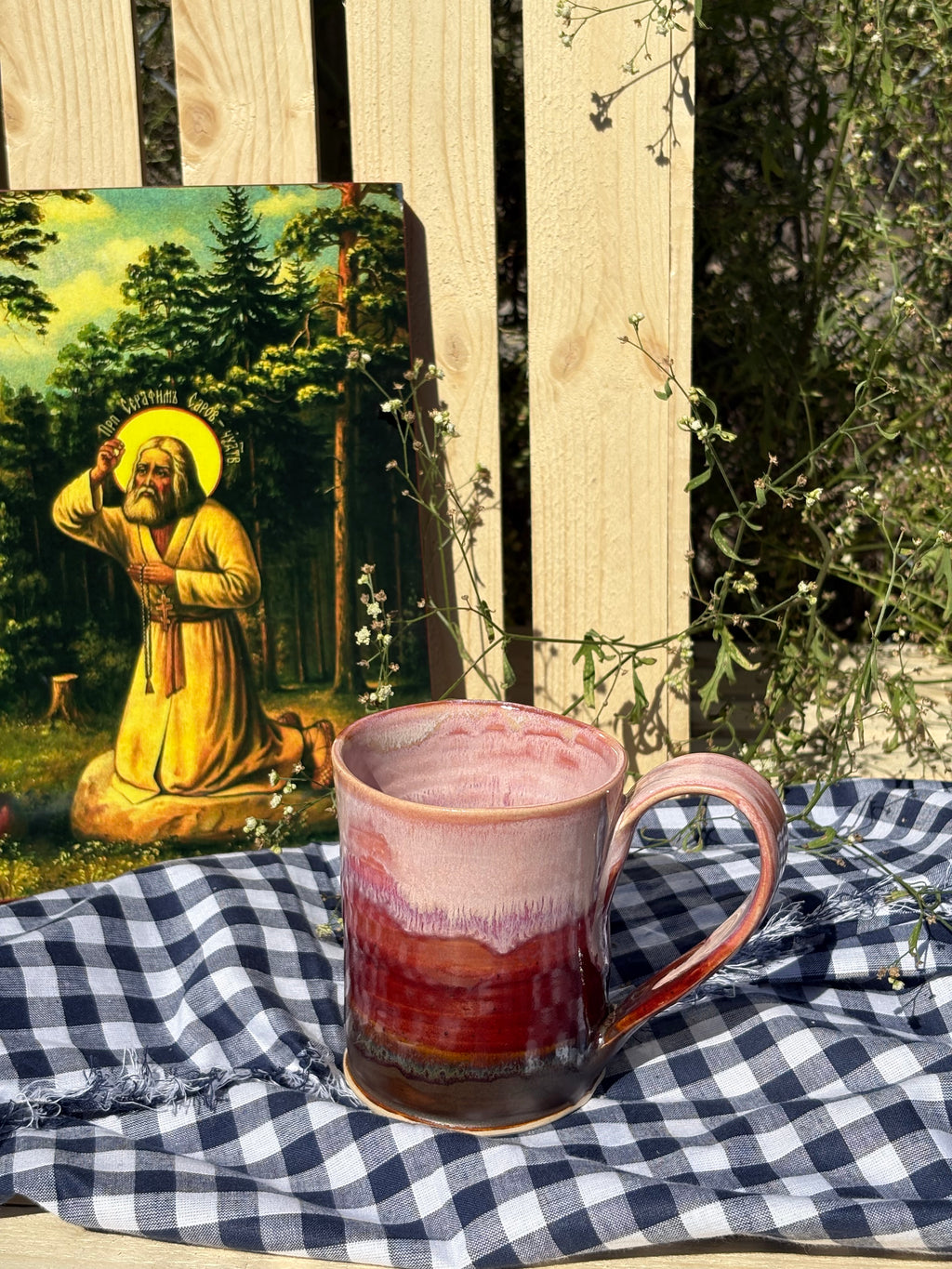 Sunset Colored Louisiana Mug