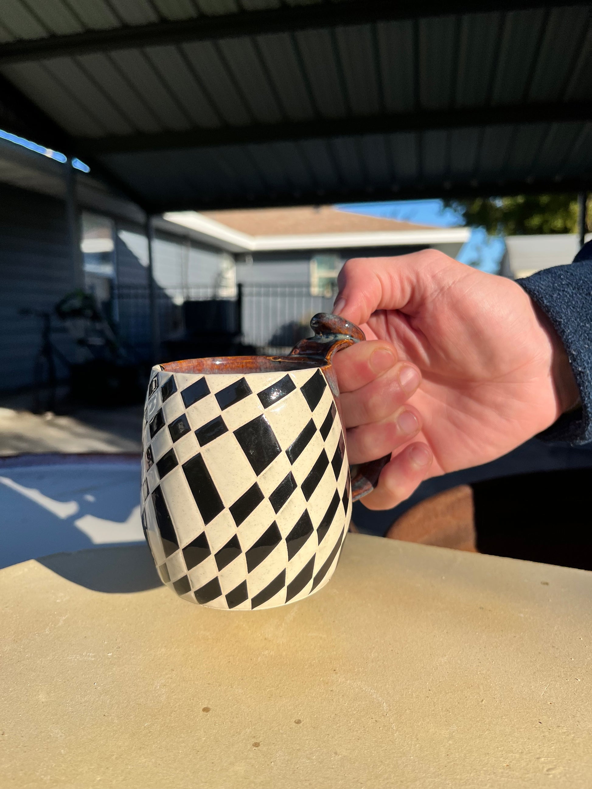 Checkered Mug *preorder*