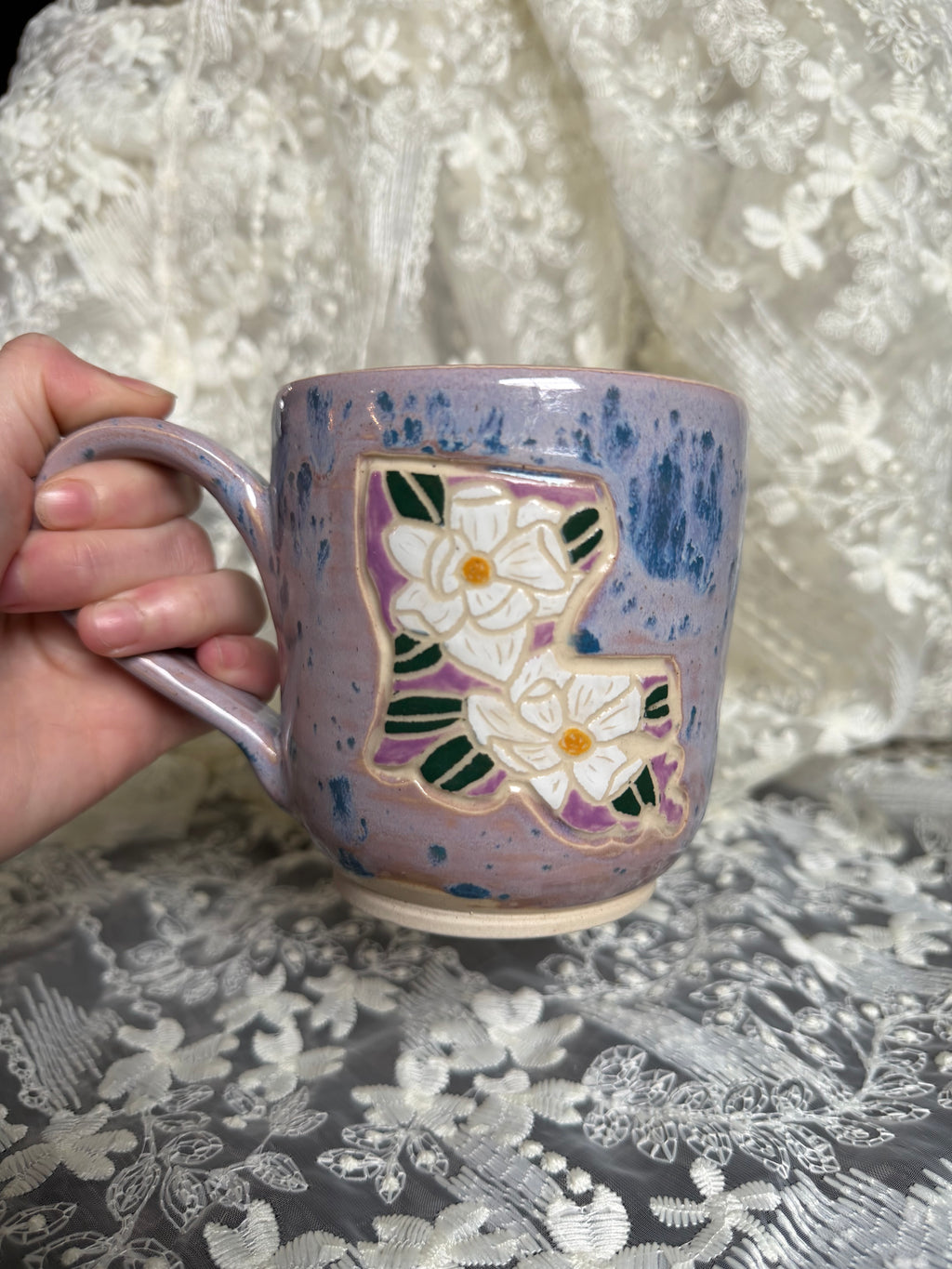Louisiana Magnolia Mug #2