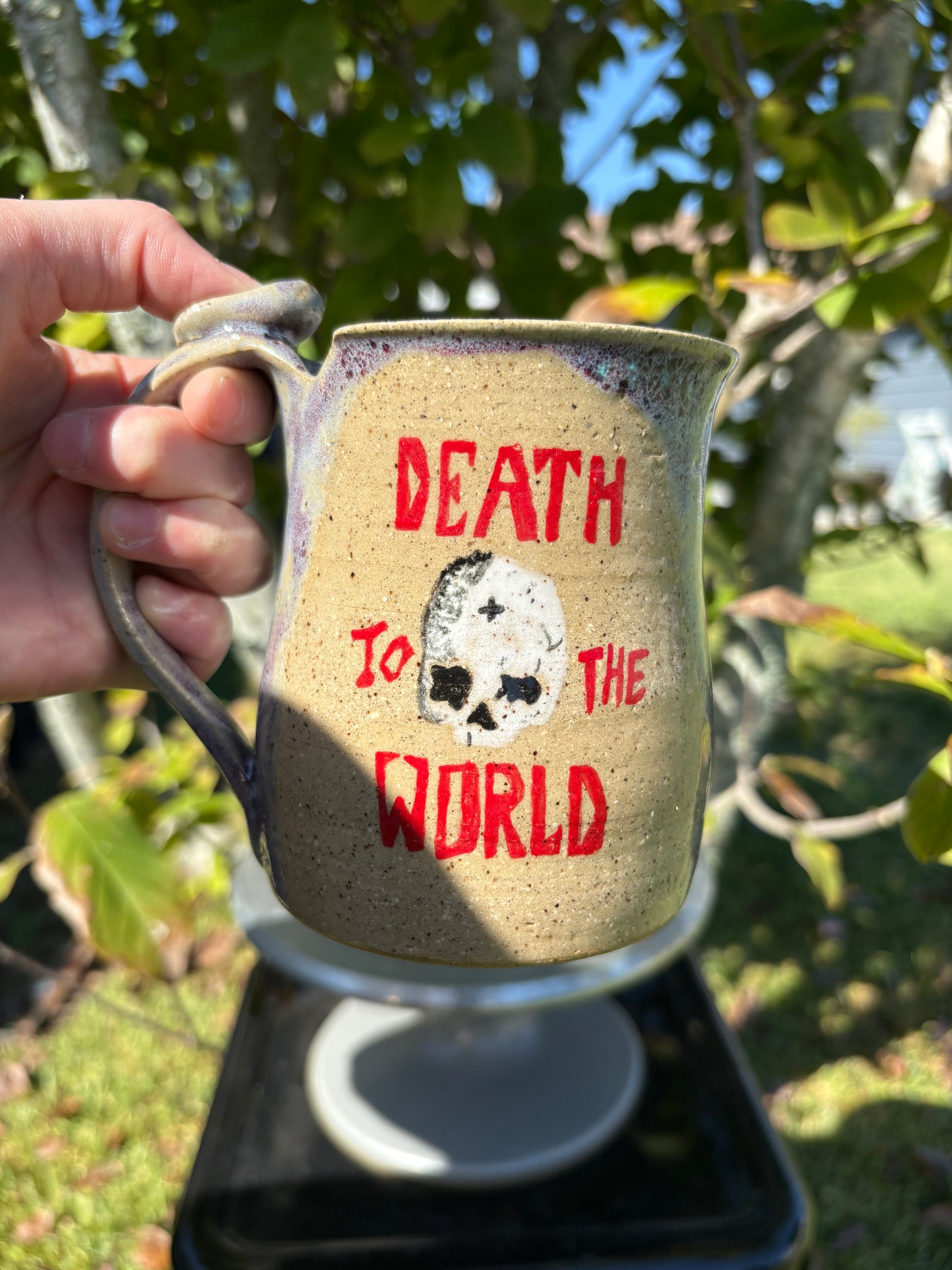 Death to the World Mug (purple)