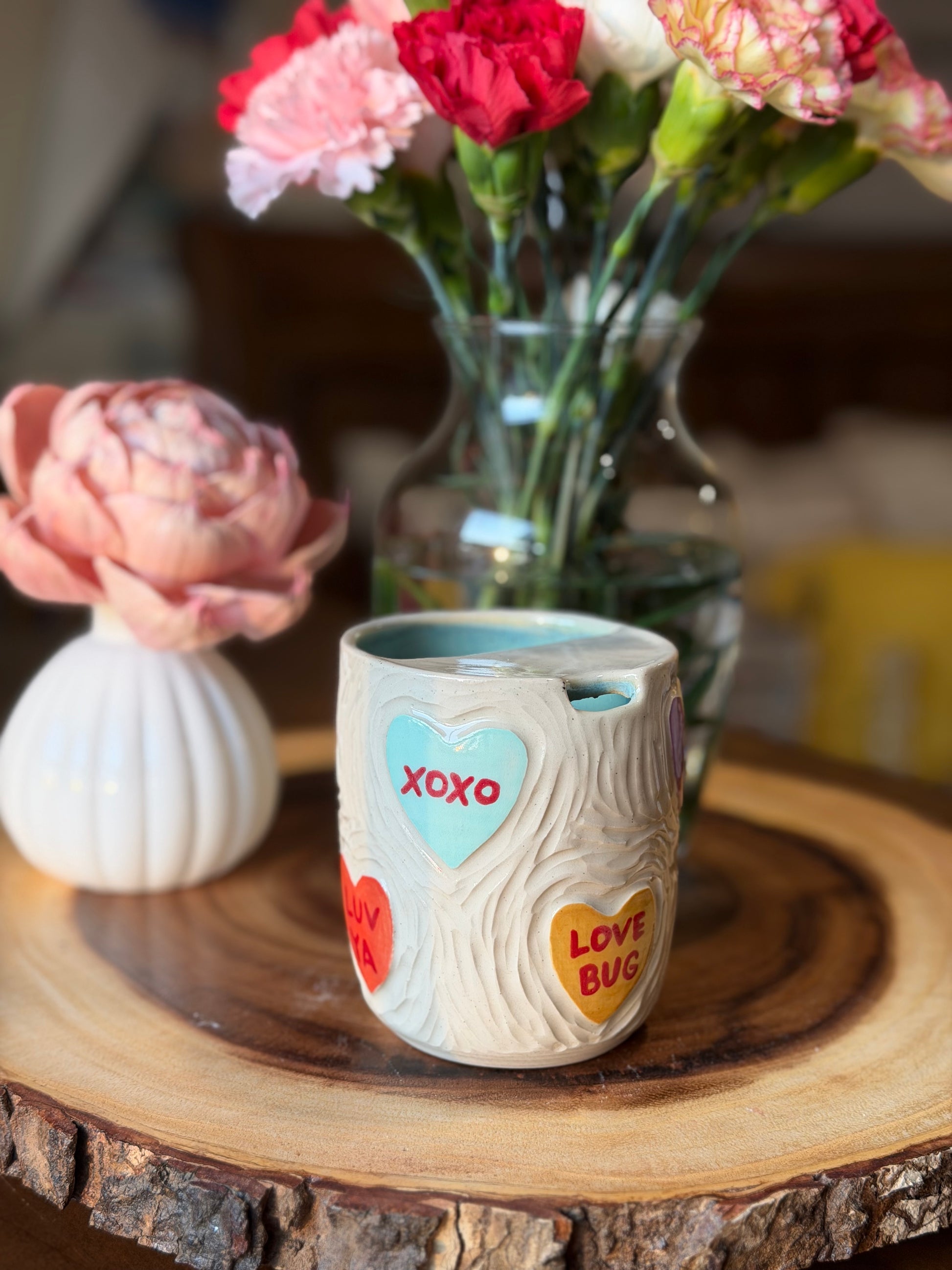 Candy Heart To-Go Mug #2