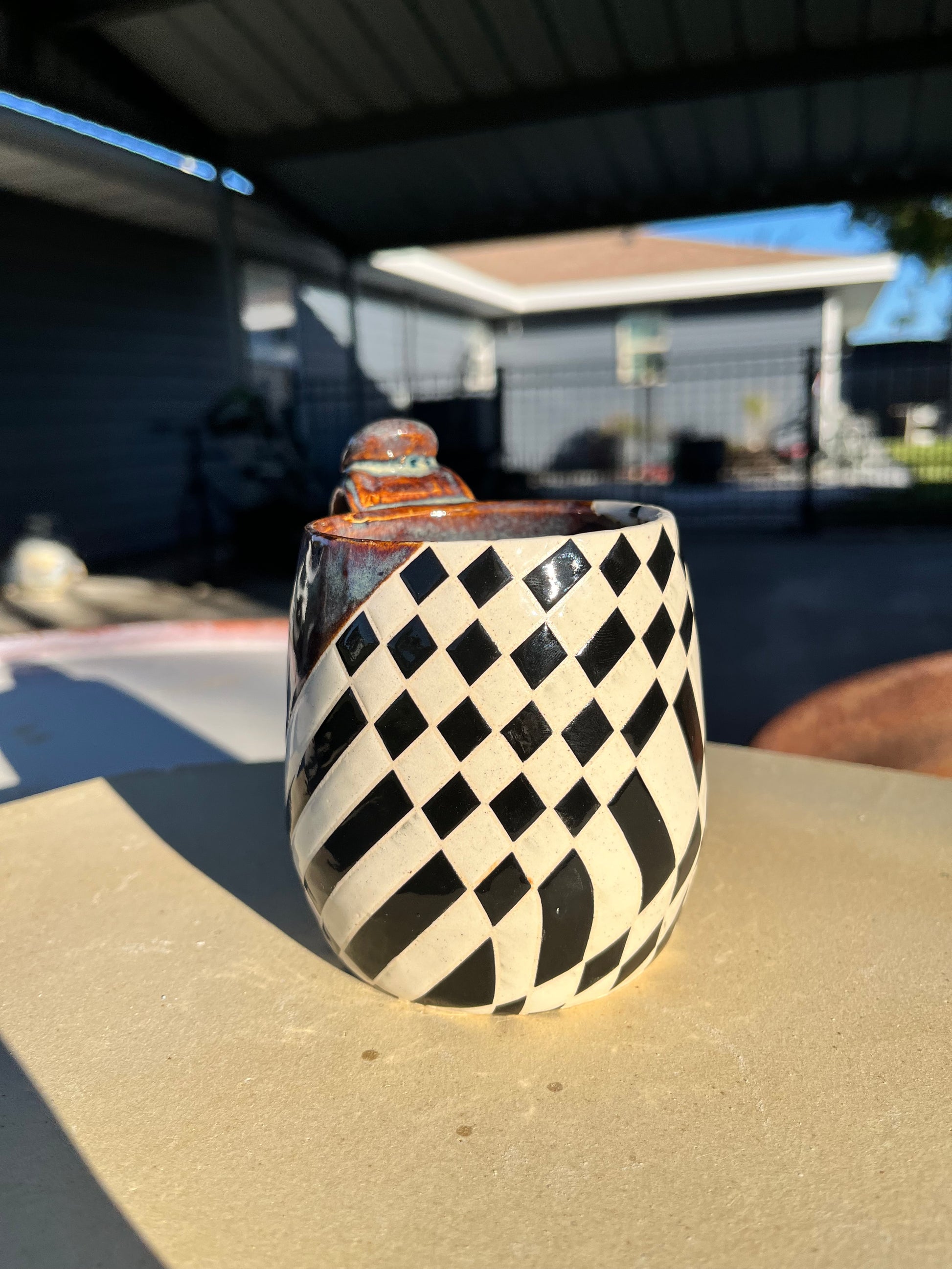 Checkered Mug *preorder*