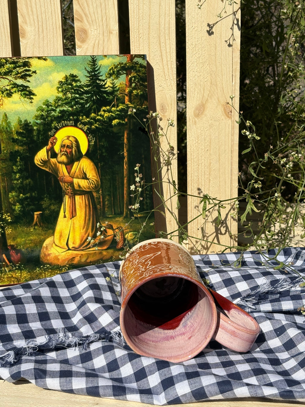 Sunset Colored Louisiana Mug