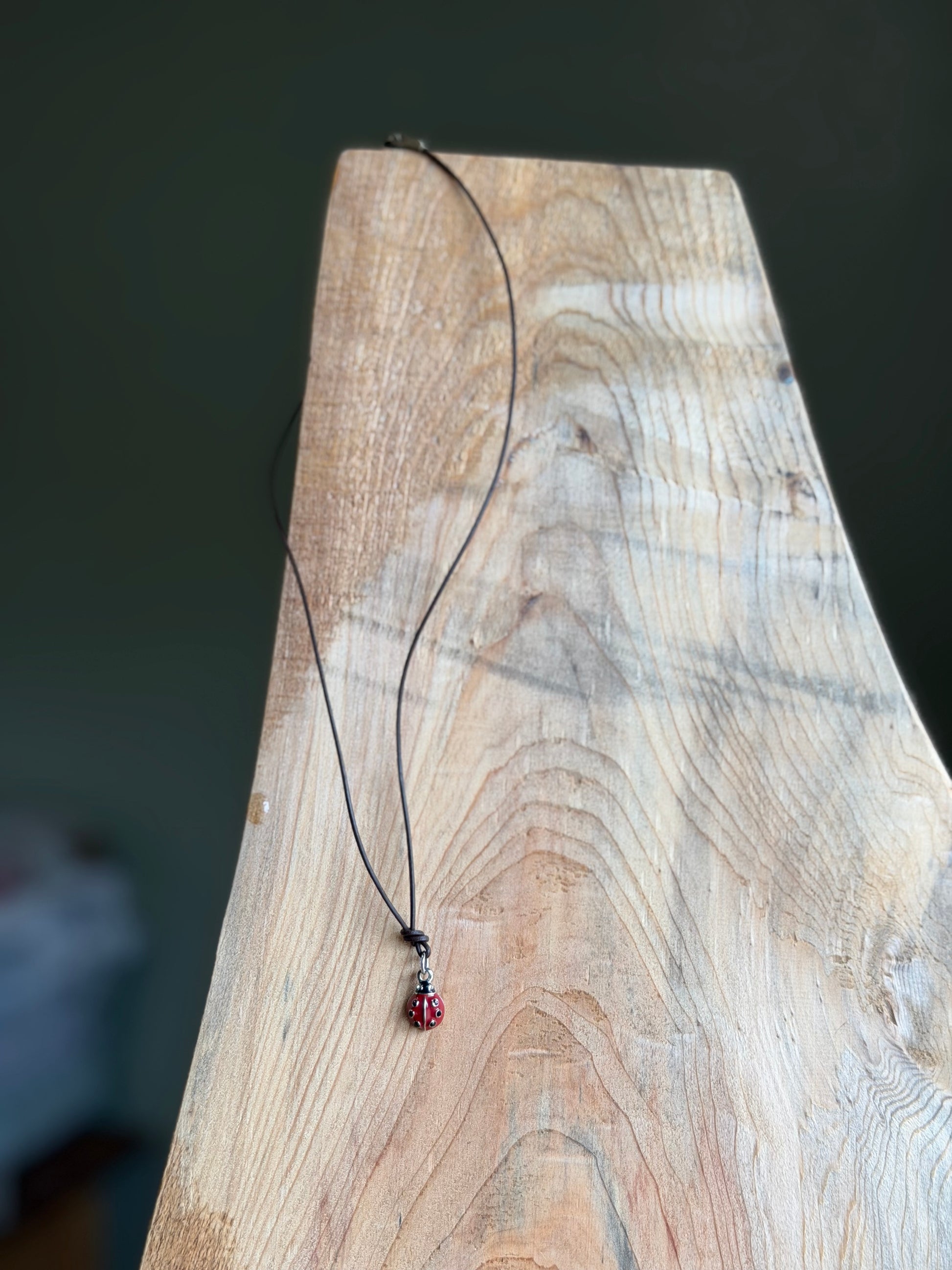 Ladybug Charm Necklace