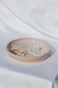 Lavender Holy Cross Jewelry Dish