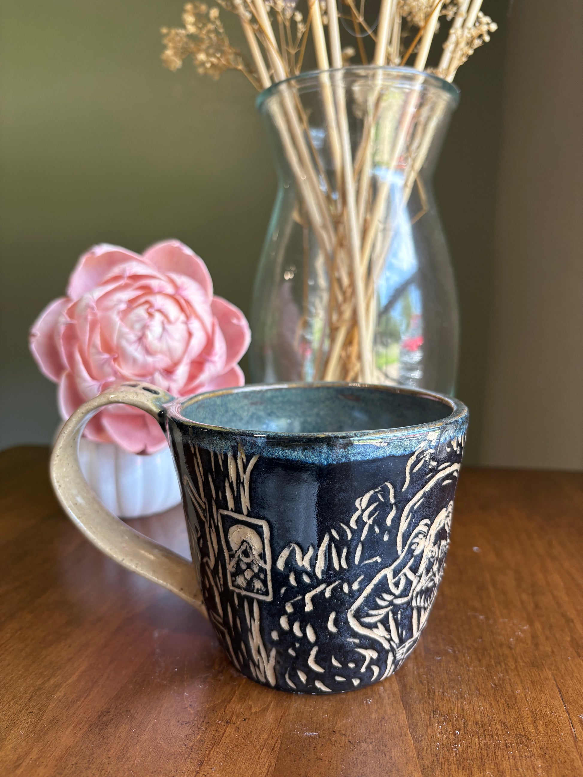 St. Seraphim of Sarov Carved Saint Mug