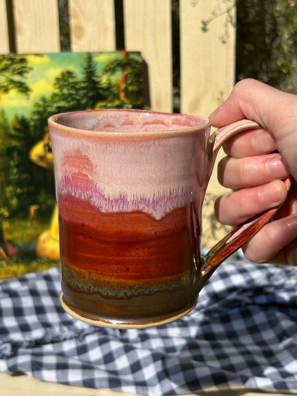 Sunset Colored Louisiana Mug