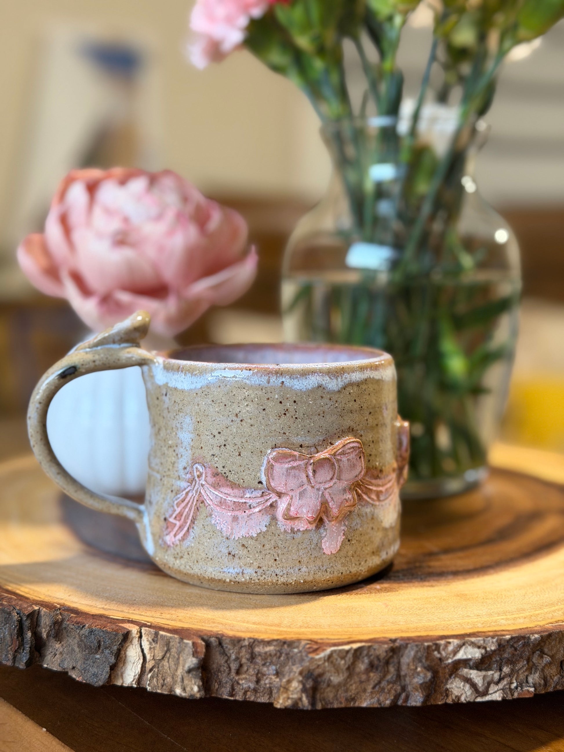 Pink Bow Mug