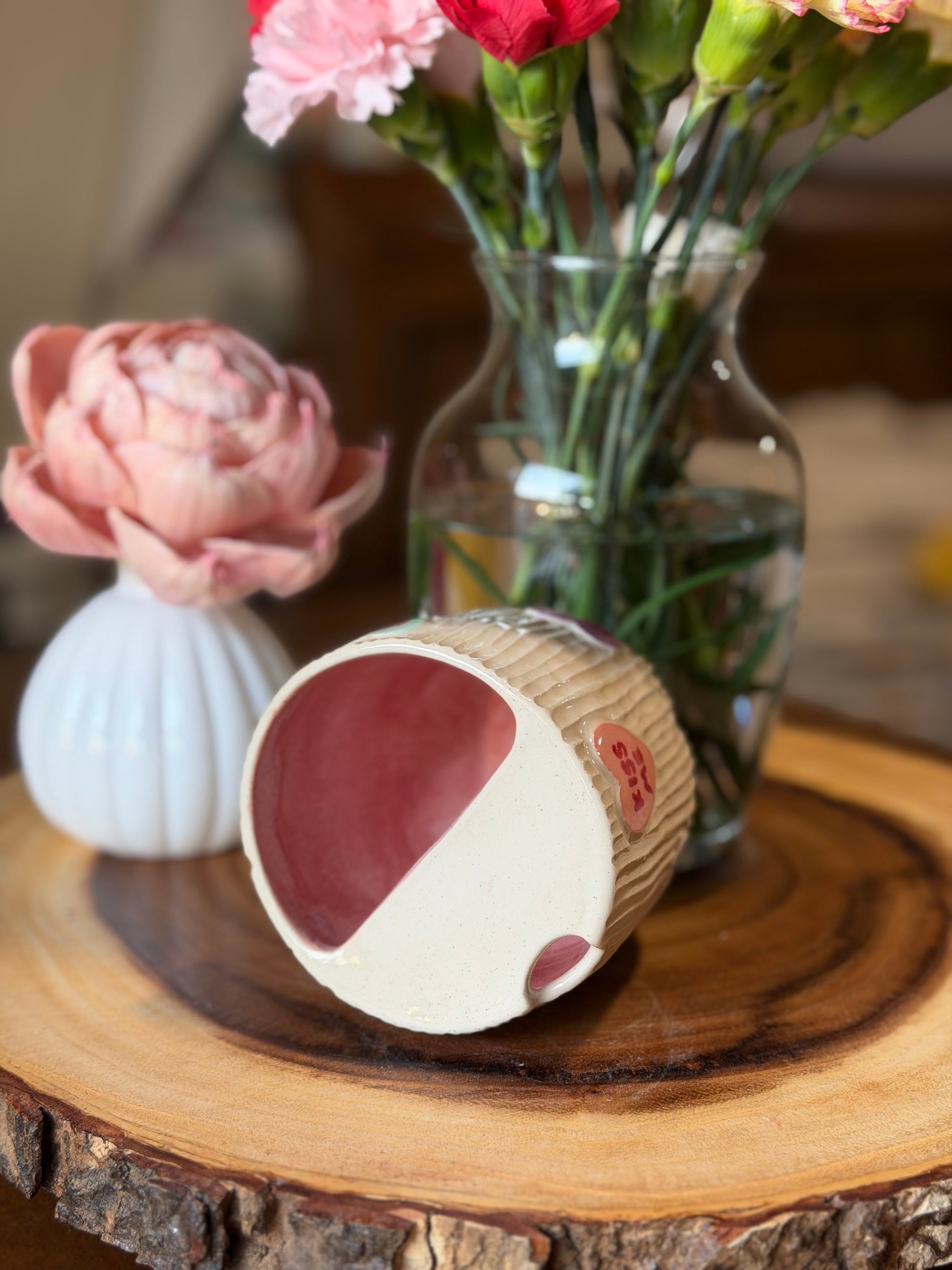 Candy Heart To-Go Mug #1