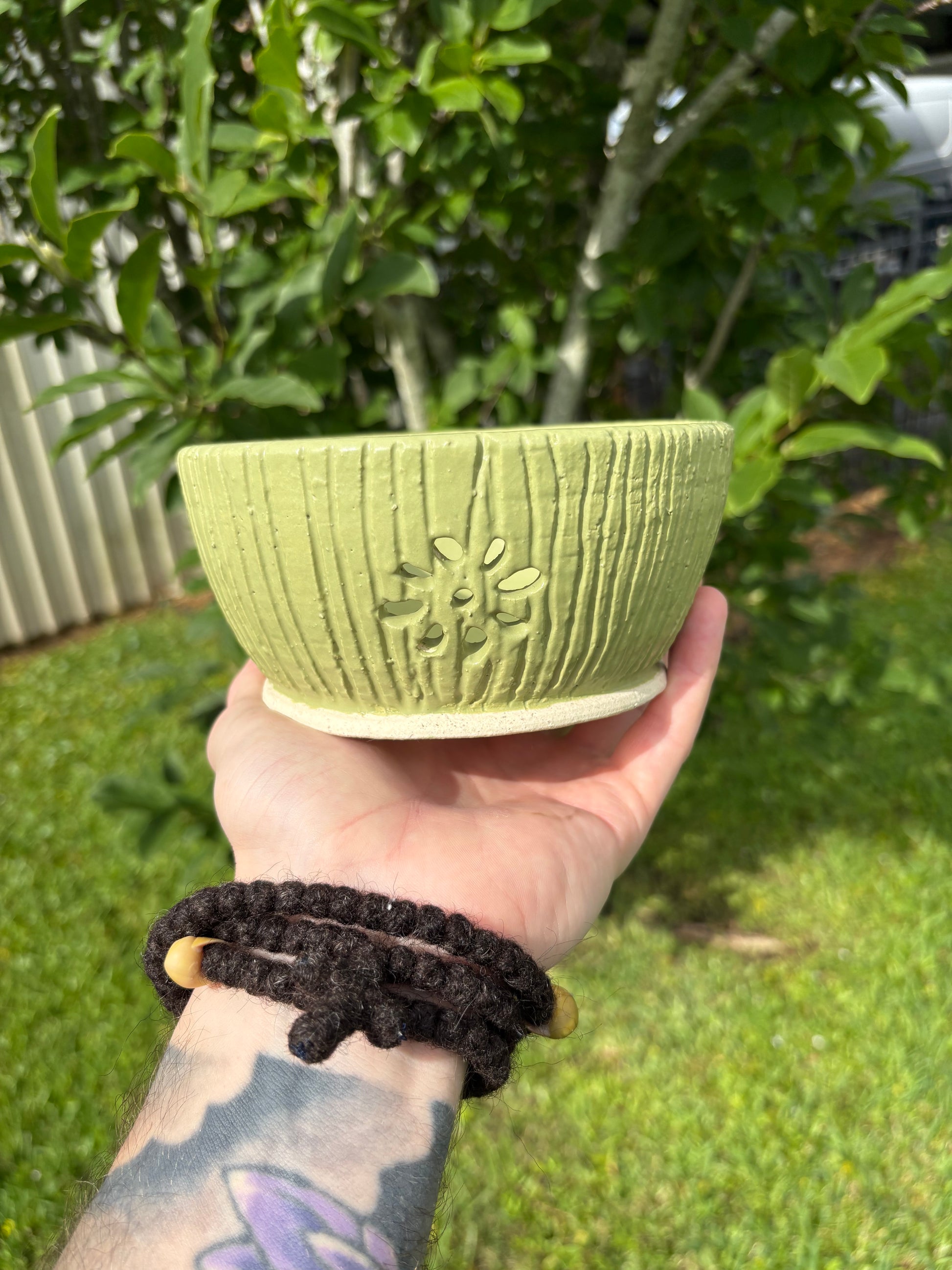 Green Yarn Bowl