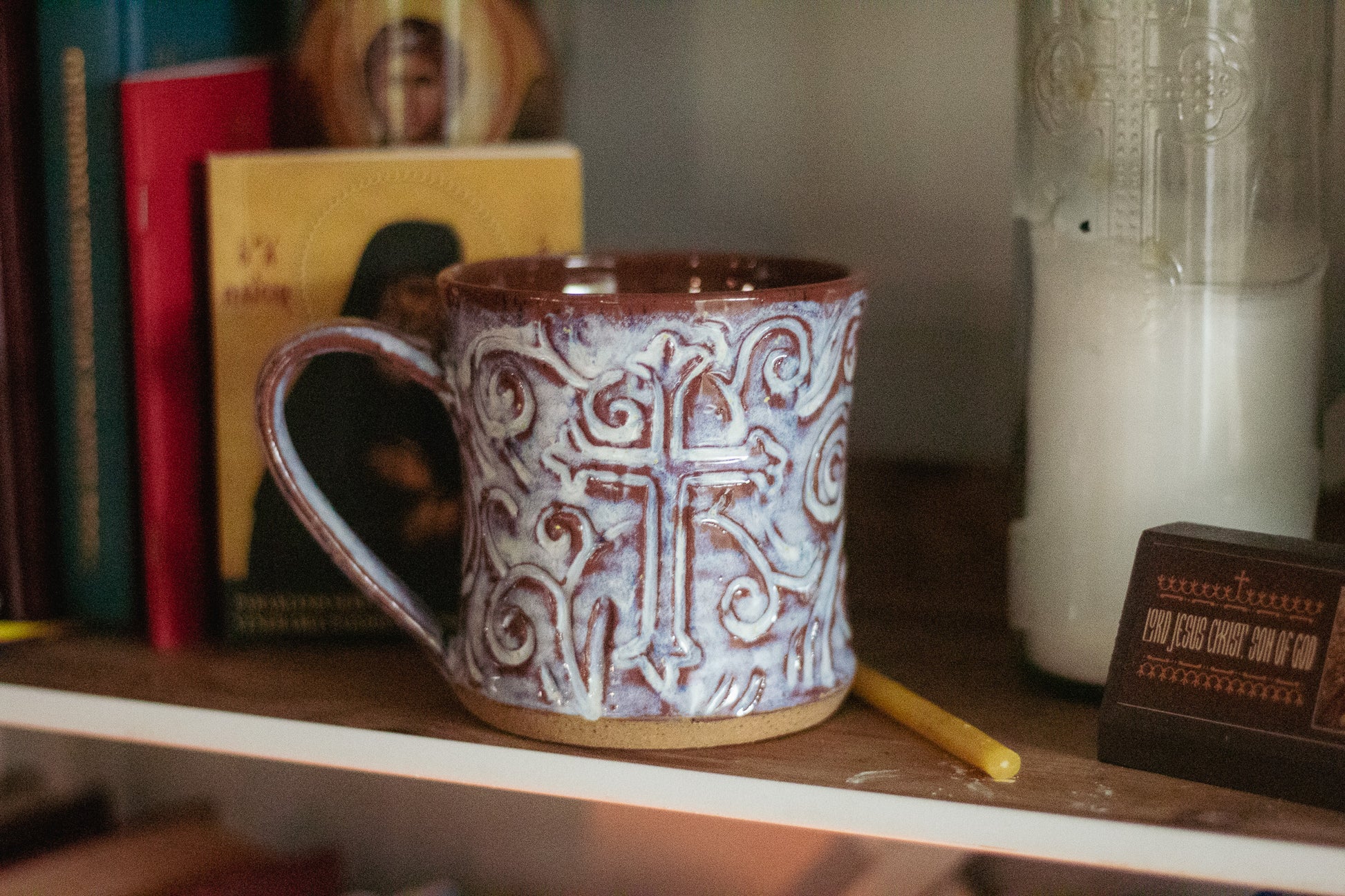 Carved Cross Mug *preorder*