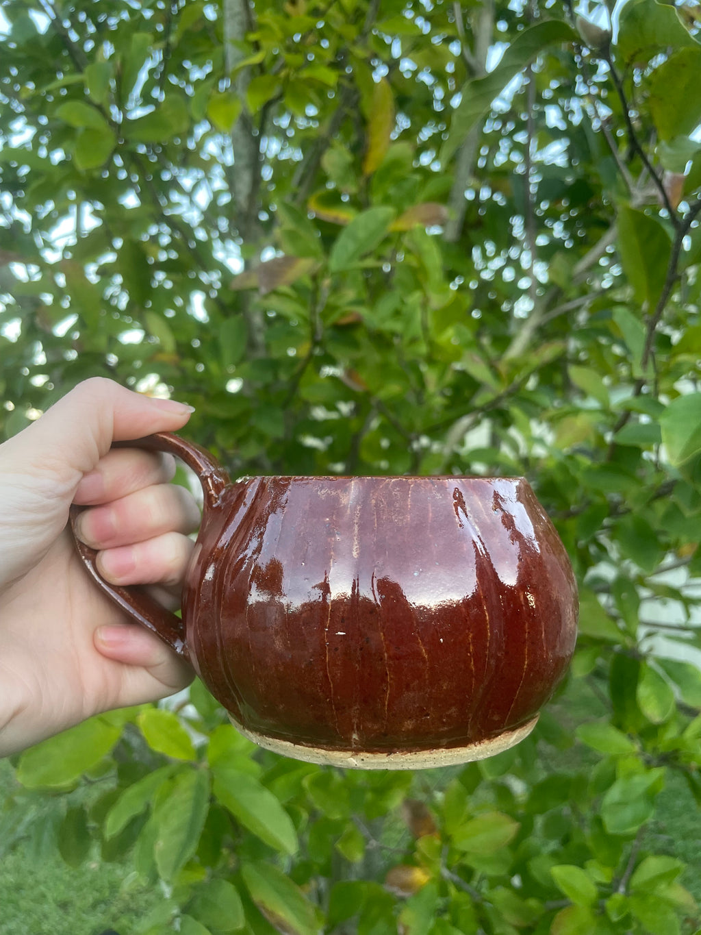 Red Pumpkin Mug