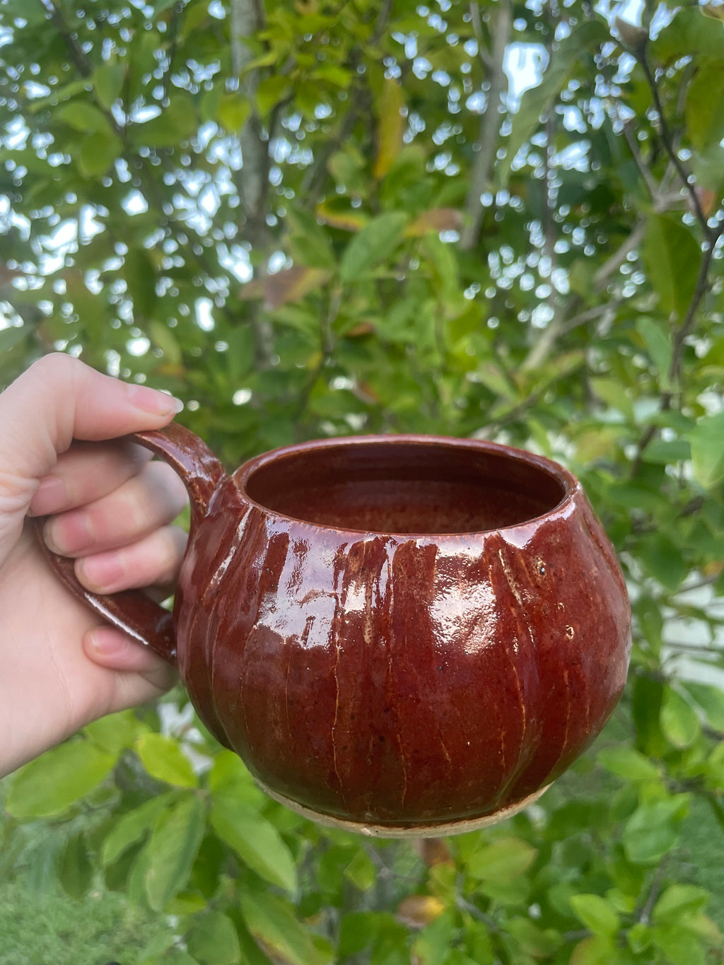Red Pumpkin Mug