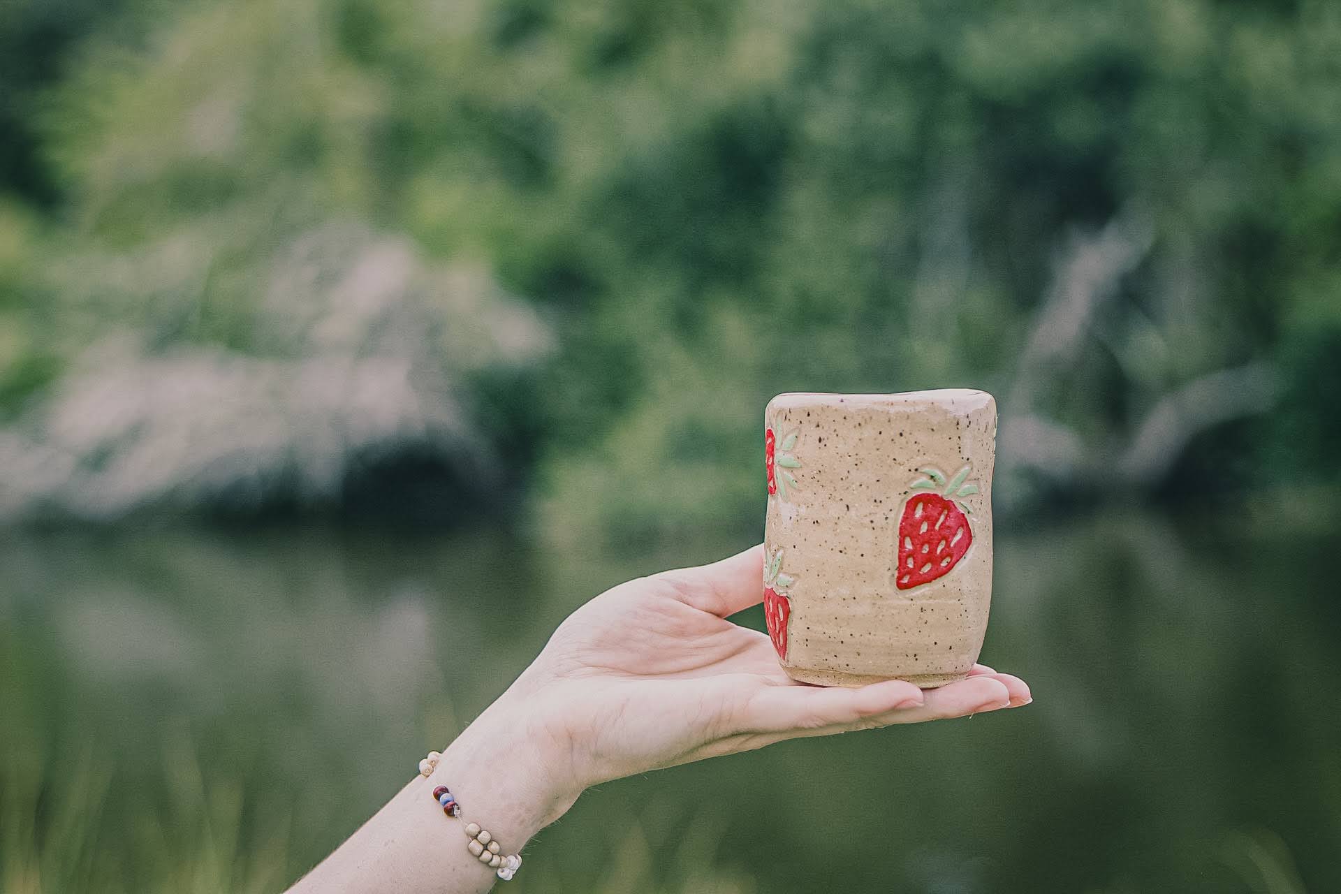 Strawberry To-Go Mug *preorder*