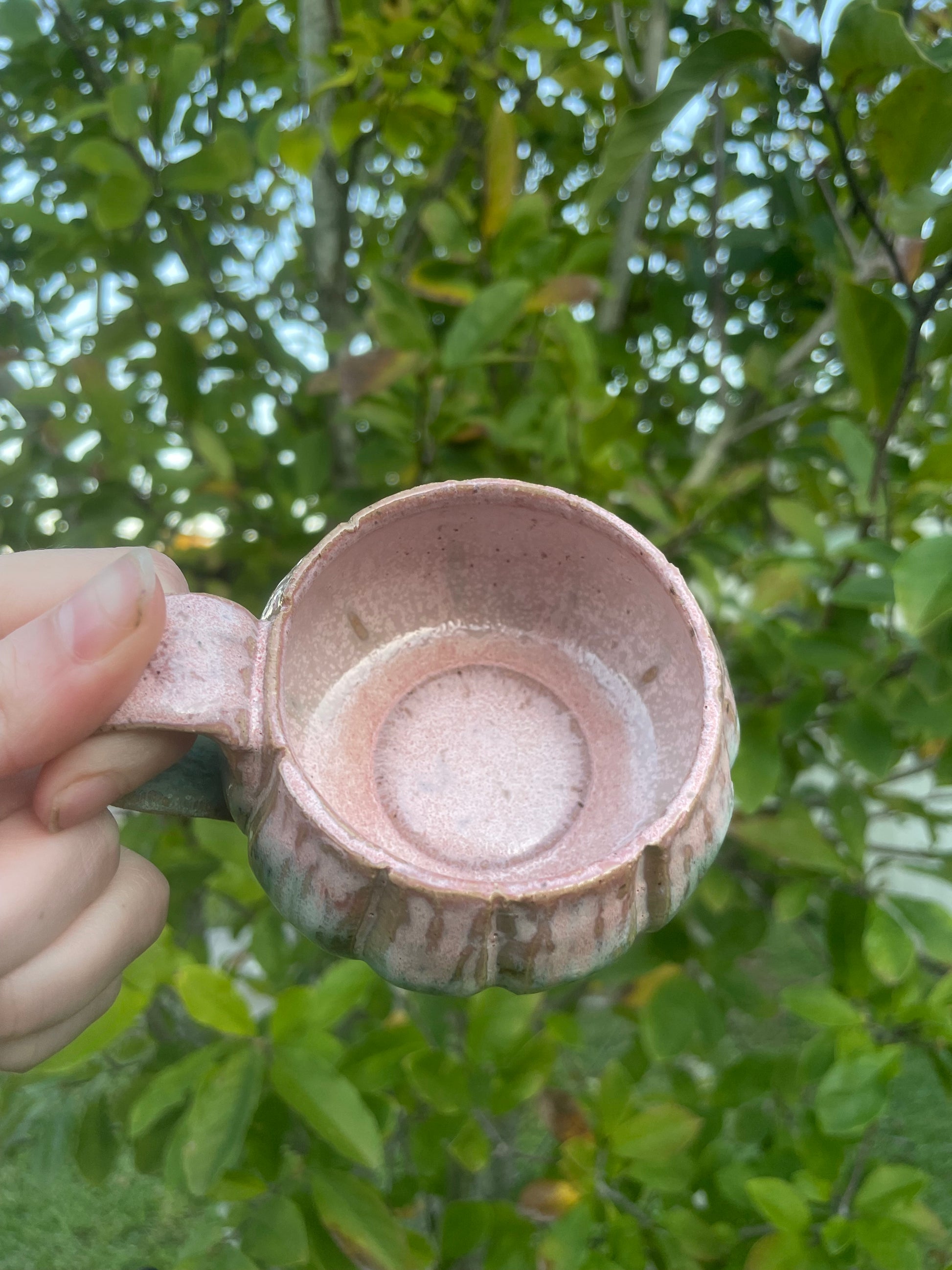 Pink Pumpkin Espresso Mug