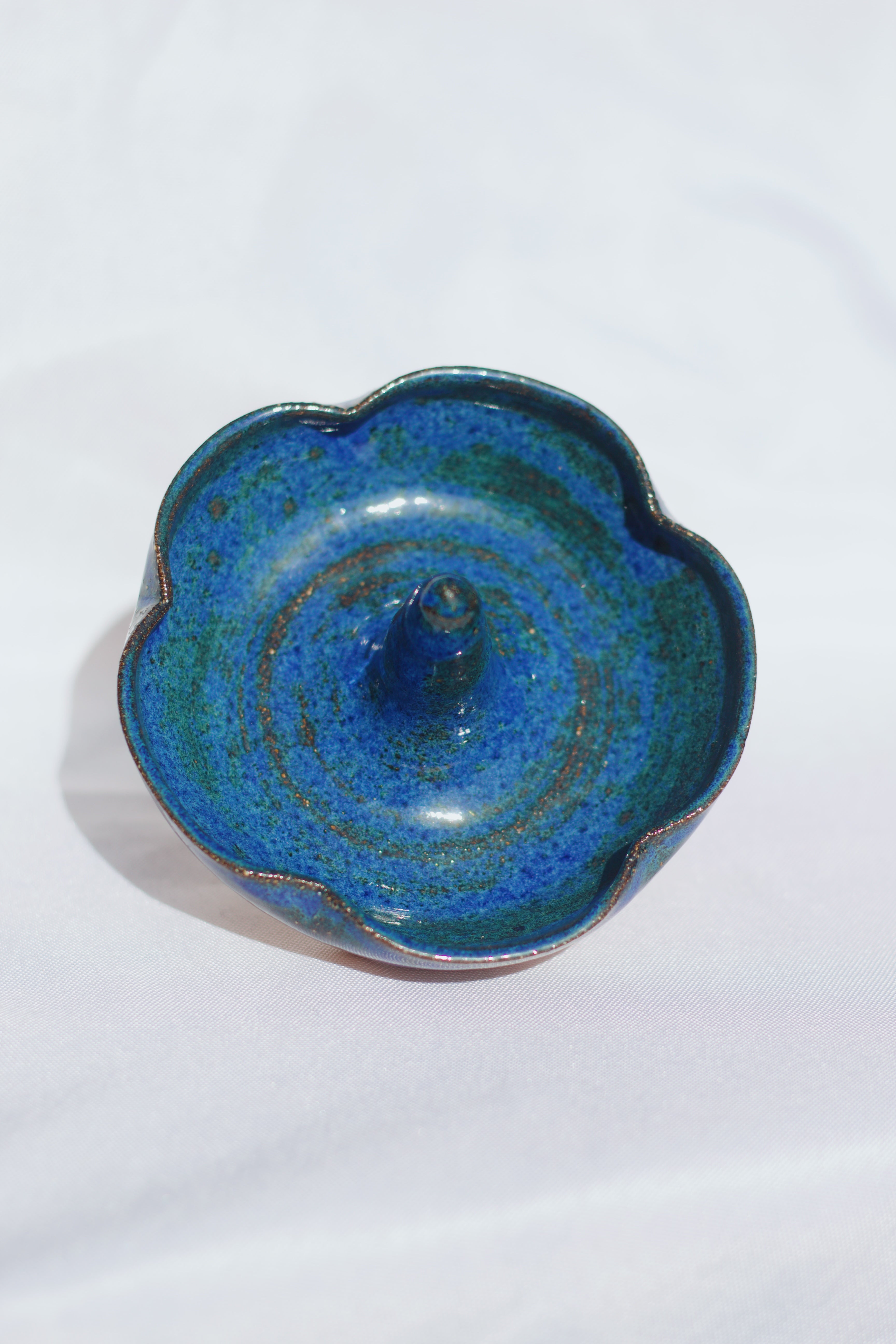 Blue Ring Holder