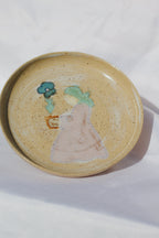 Flower Girl Jewelry Dish