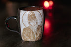 Custom Carved Saint Mug *preorder*