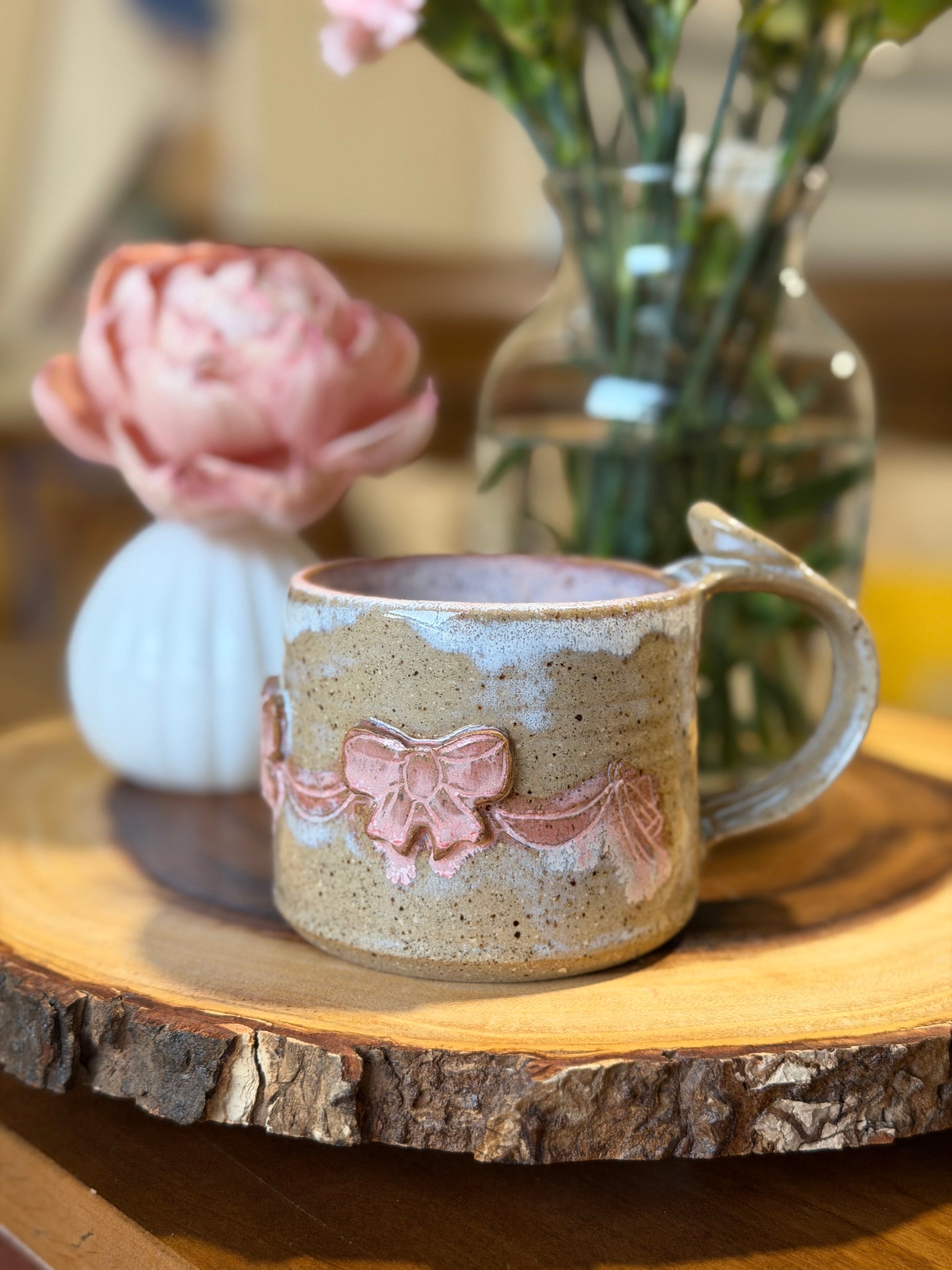 Pink Bow Mug