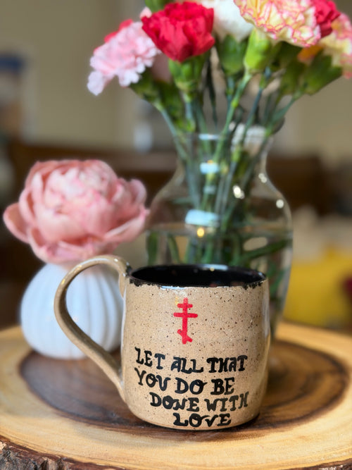 Above all Love Mug
