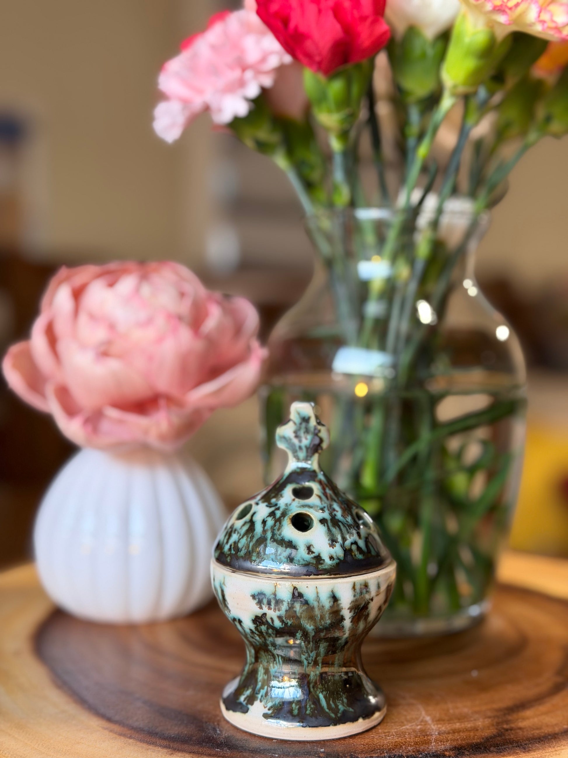 Green Jasper Censer (New Design)