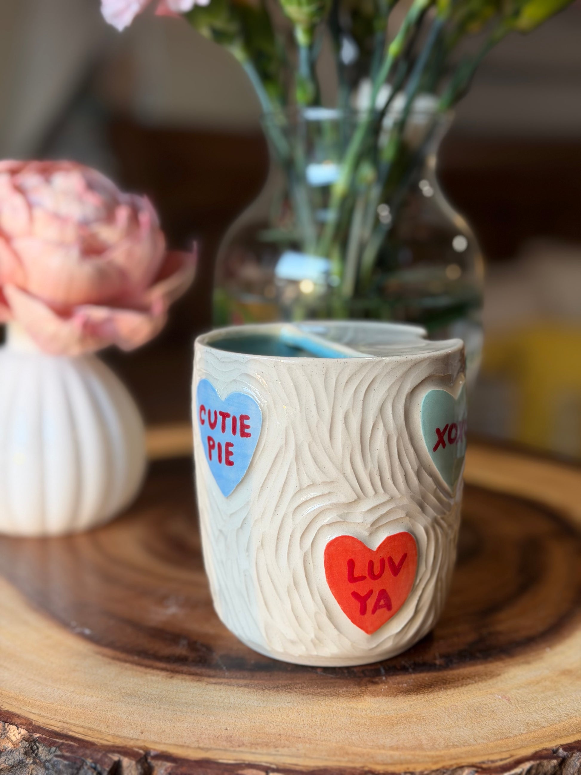 Candy Heart To-Go Mug #2