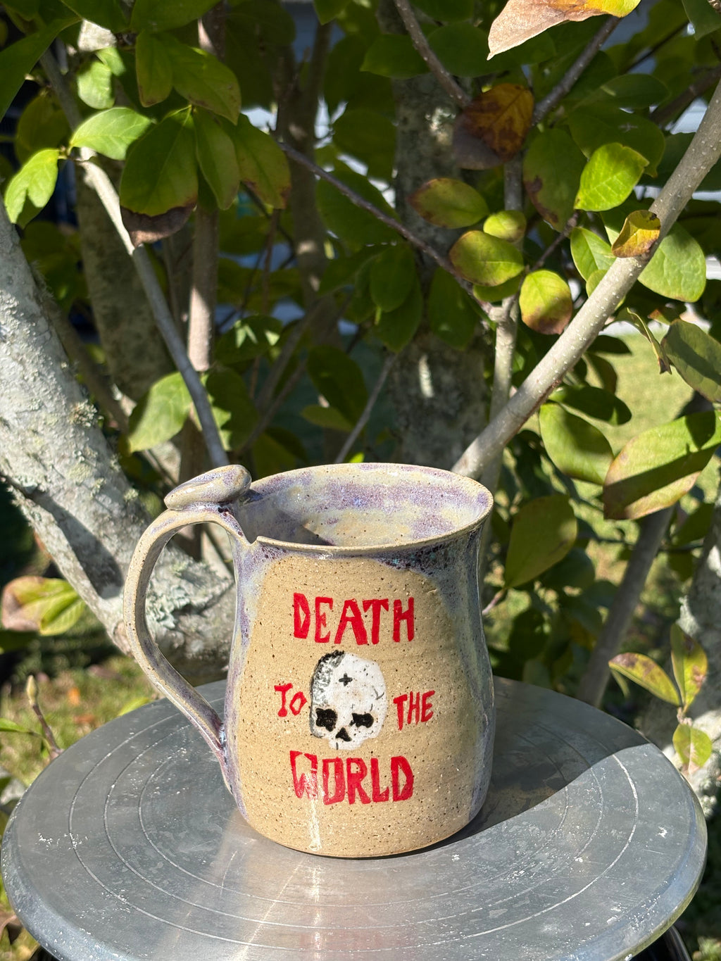 Death to the World Mug (purple)
