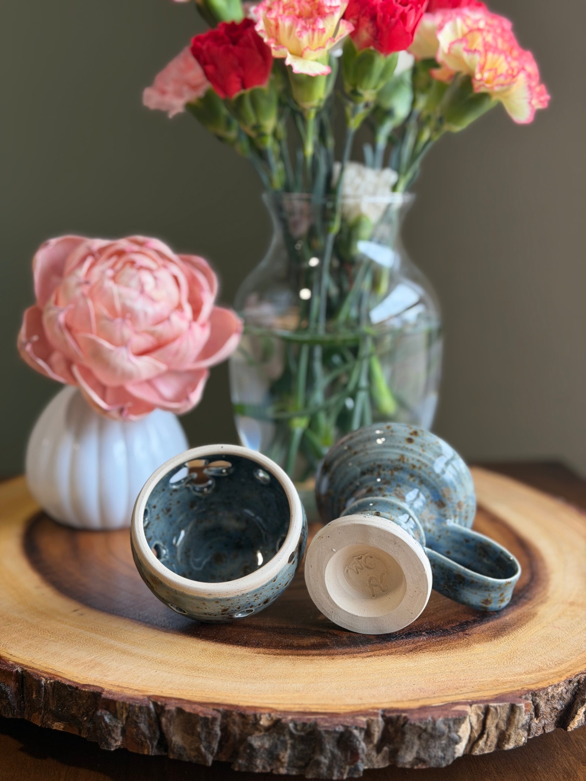 Speckled Blue Censer