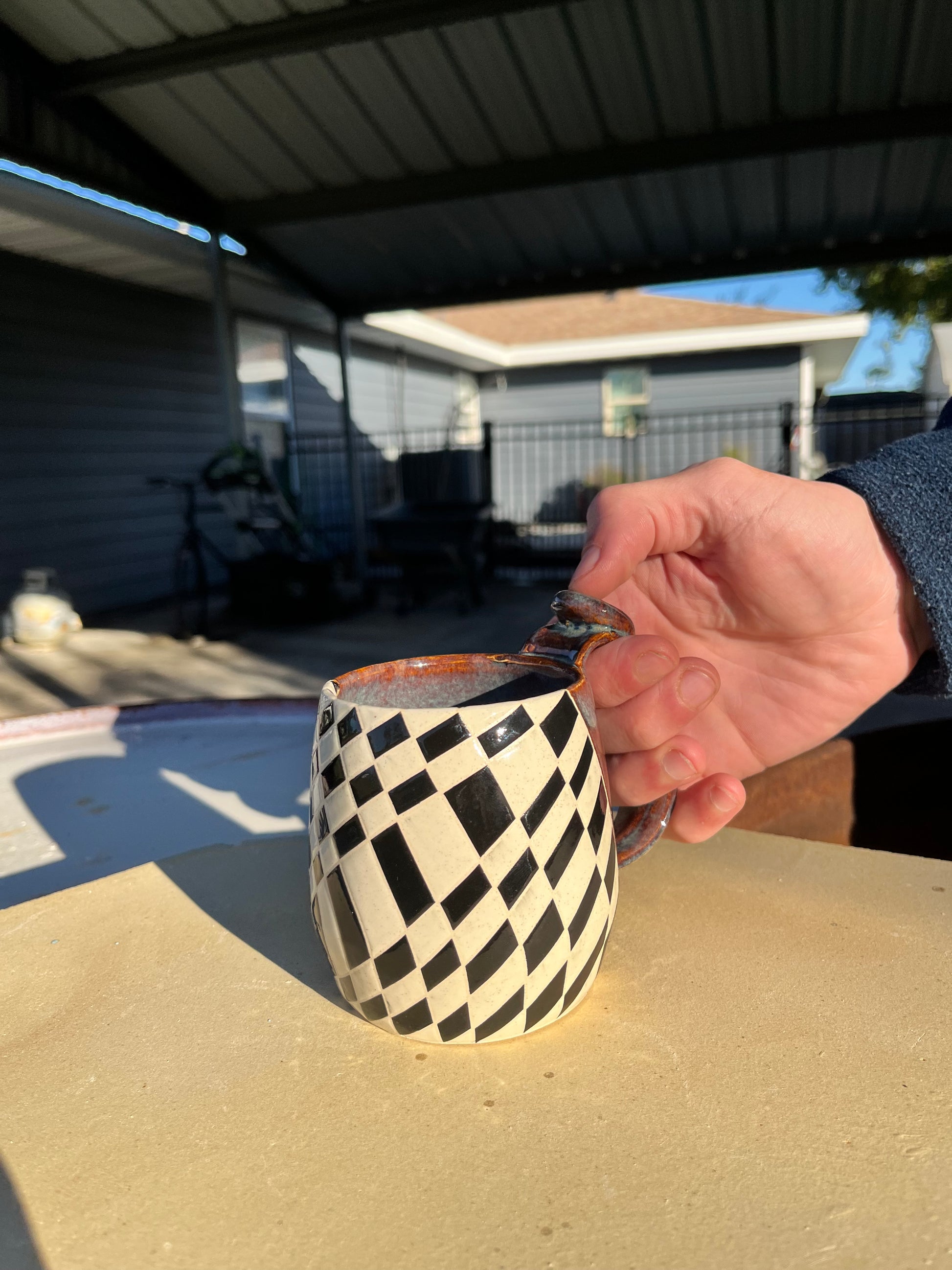 Checkered Mug *preorder*