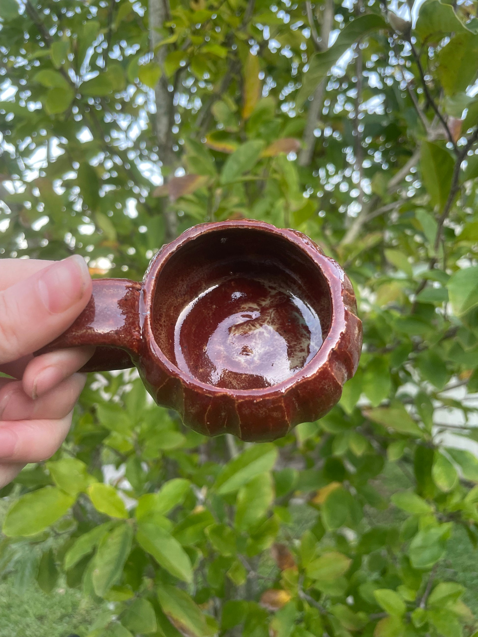 Red Pumpkin Espresso Mug
