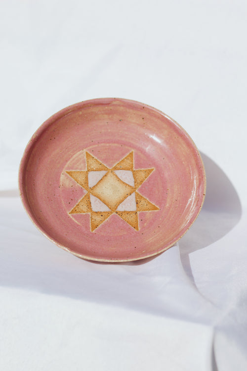 Barn Quilt Jewelry Dish