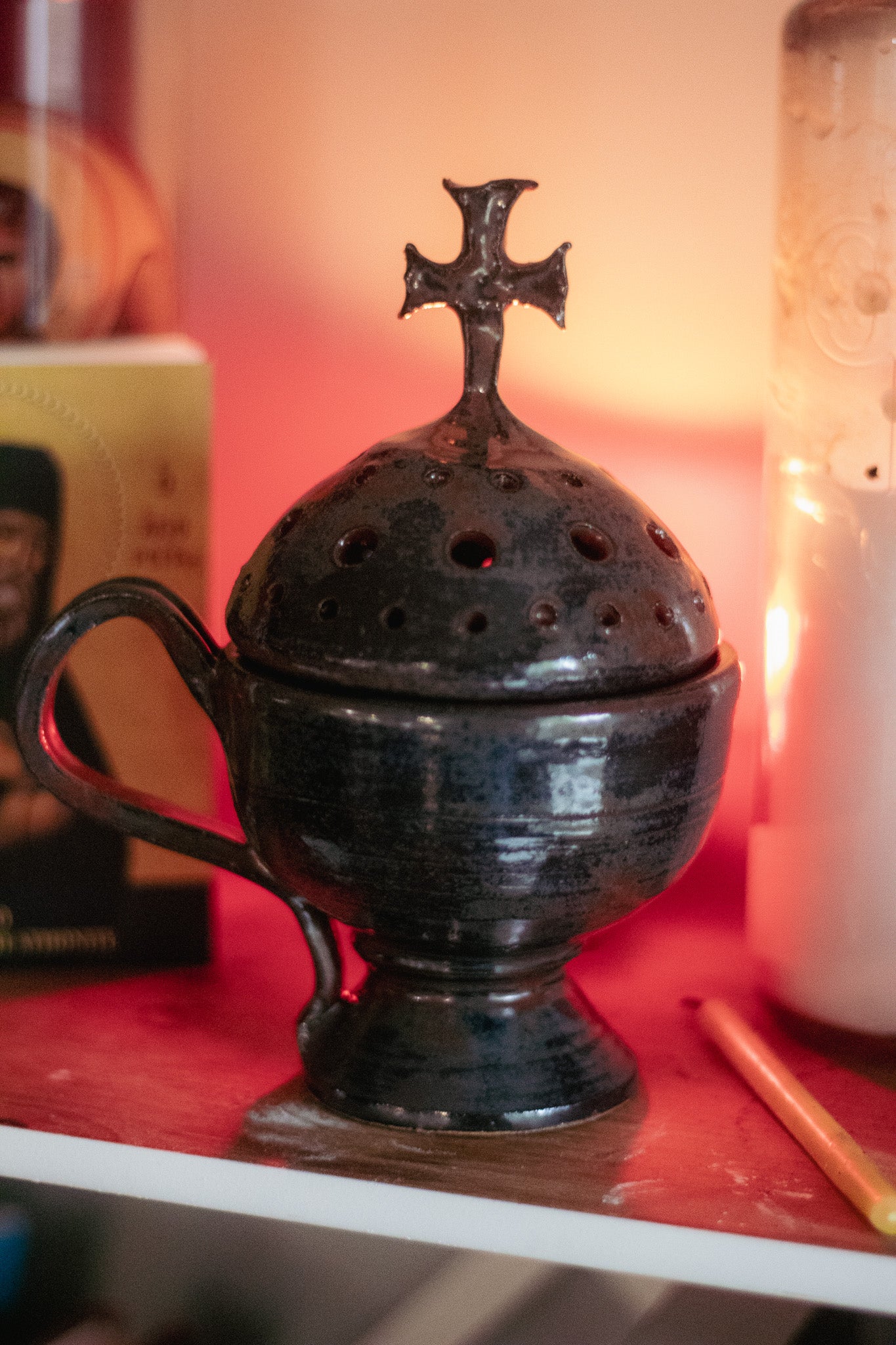 Ancient Jasper Censer