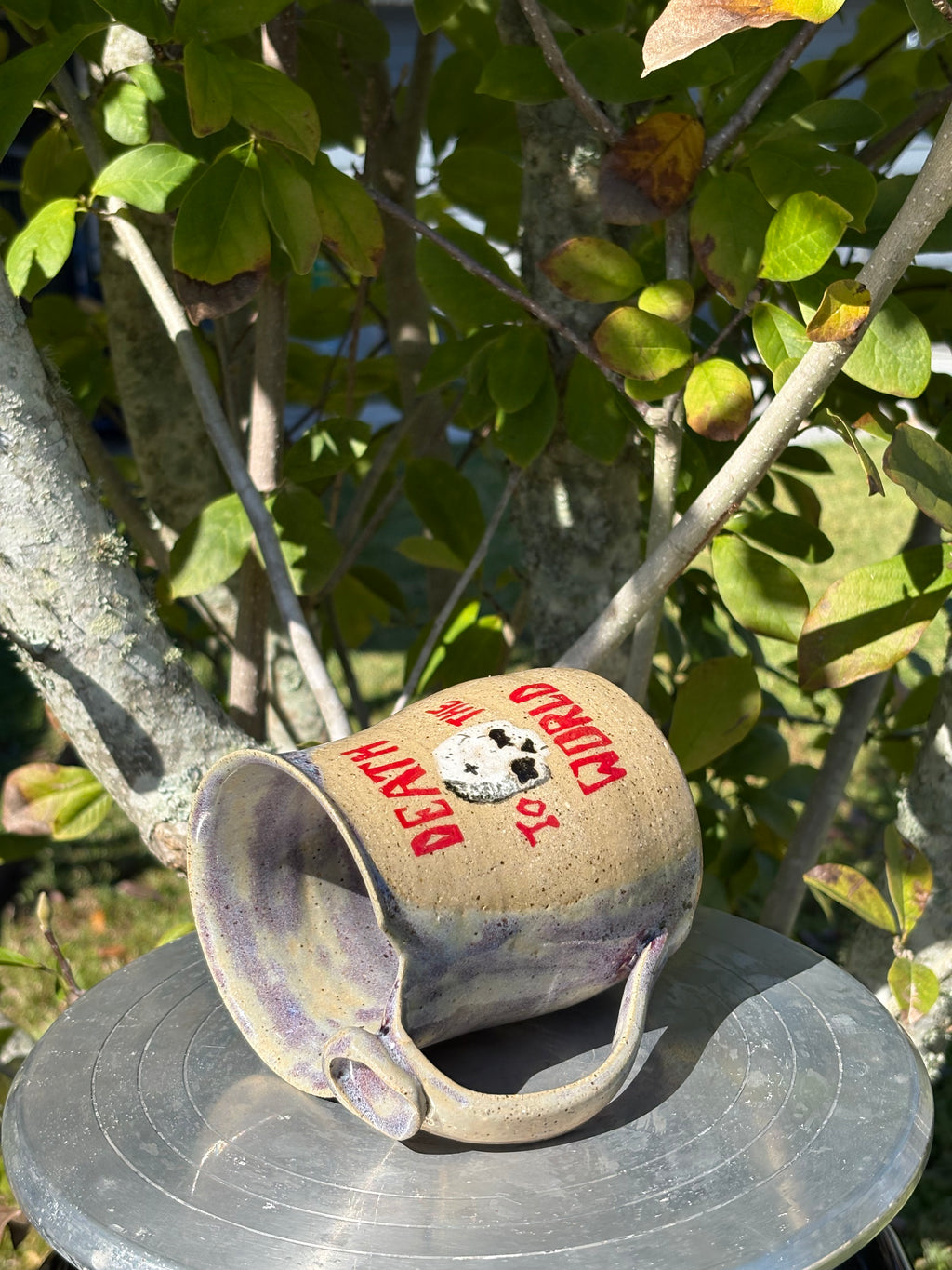 Death to the World Mug (purple)