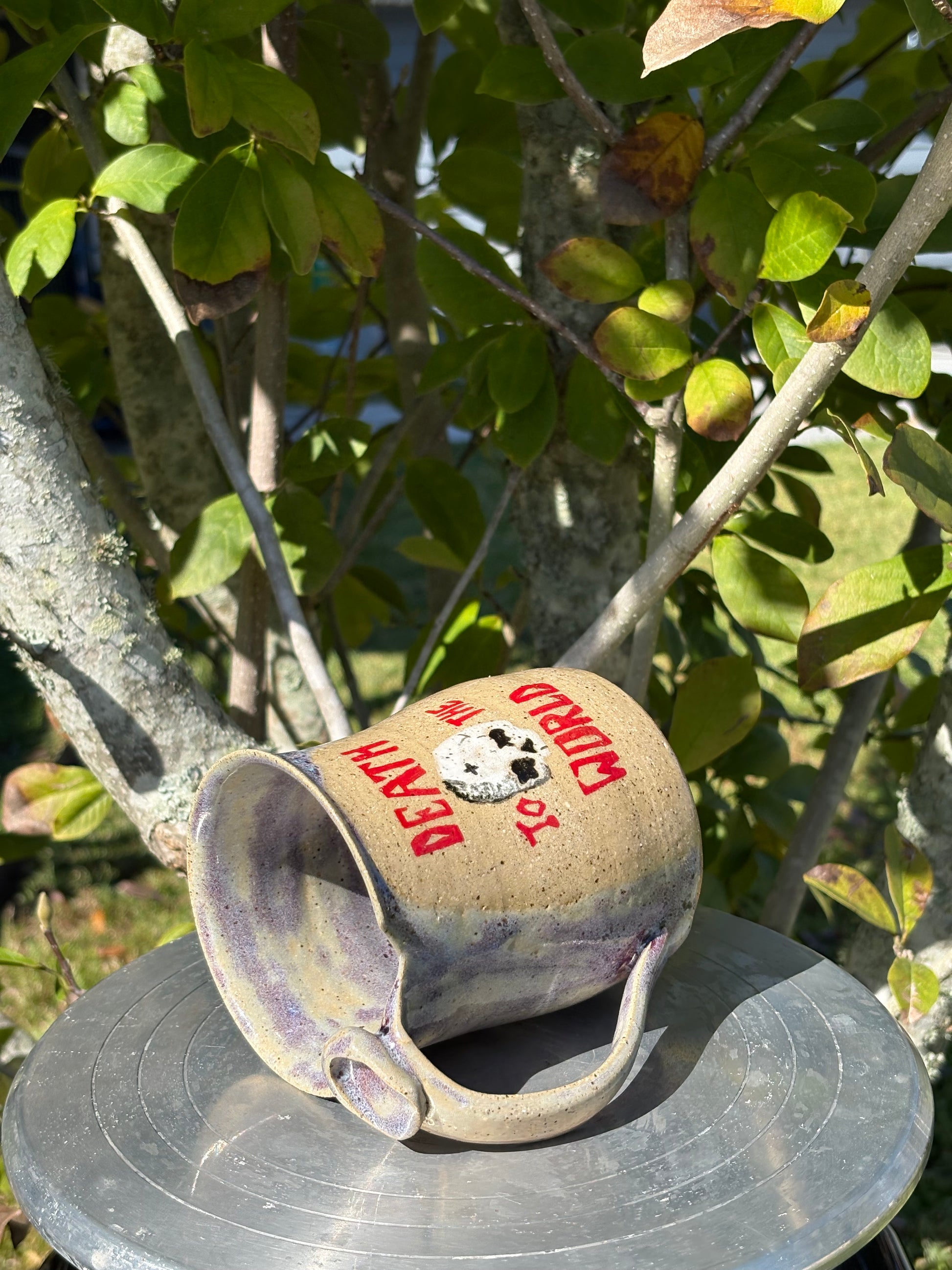 Death to the World Mug (purple)