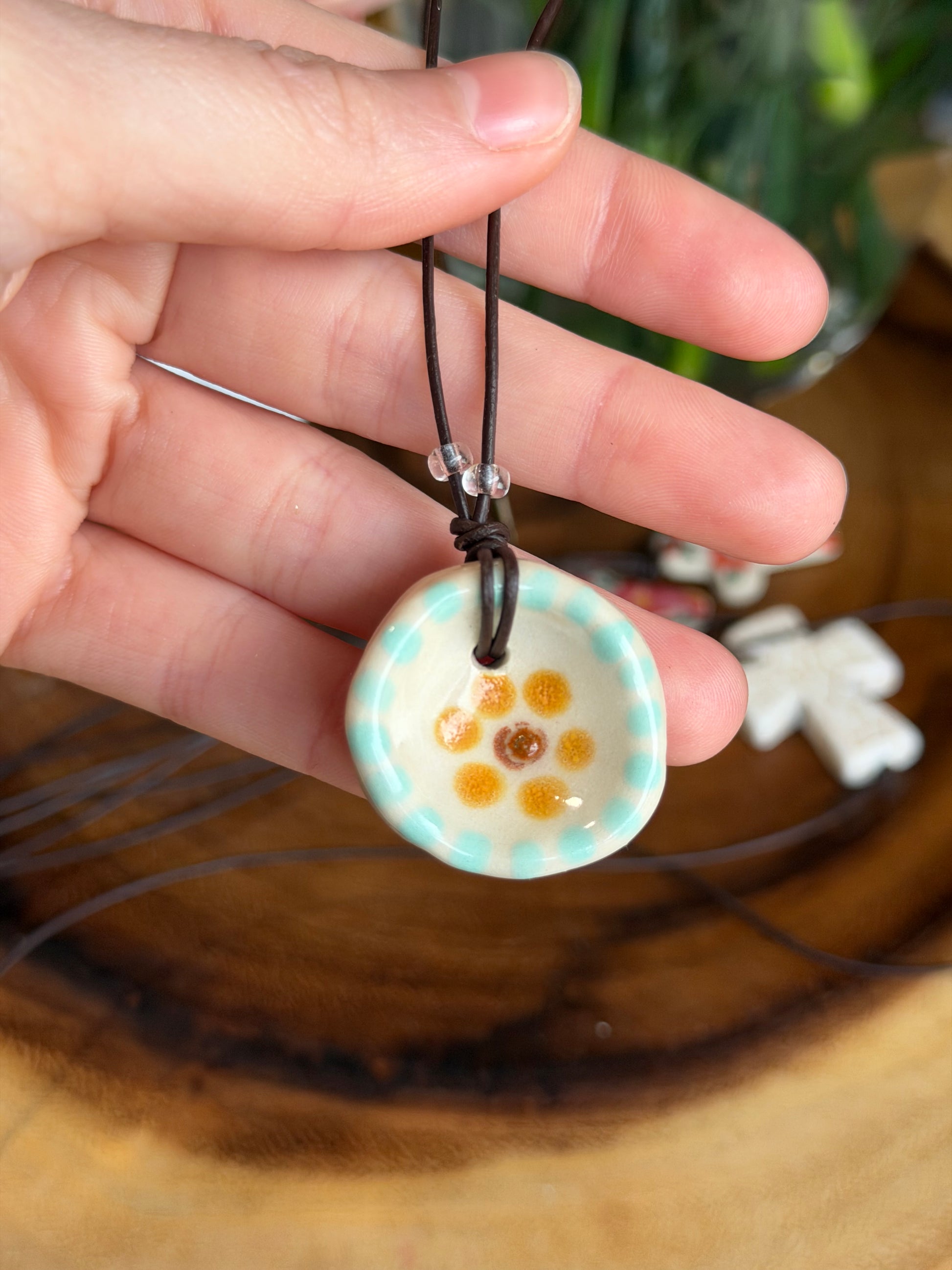 Flower Charm Necklace