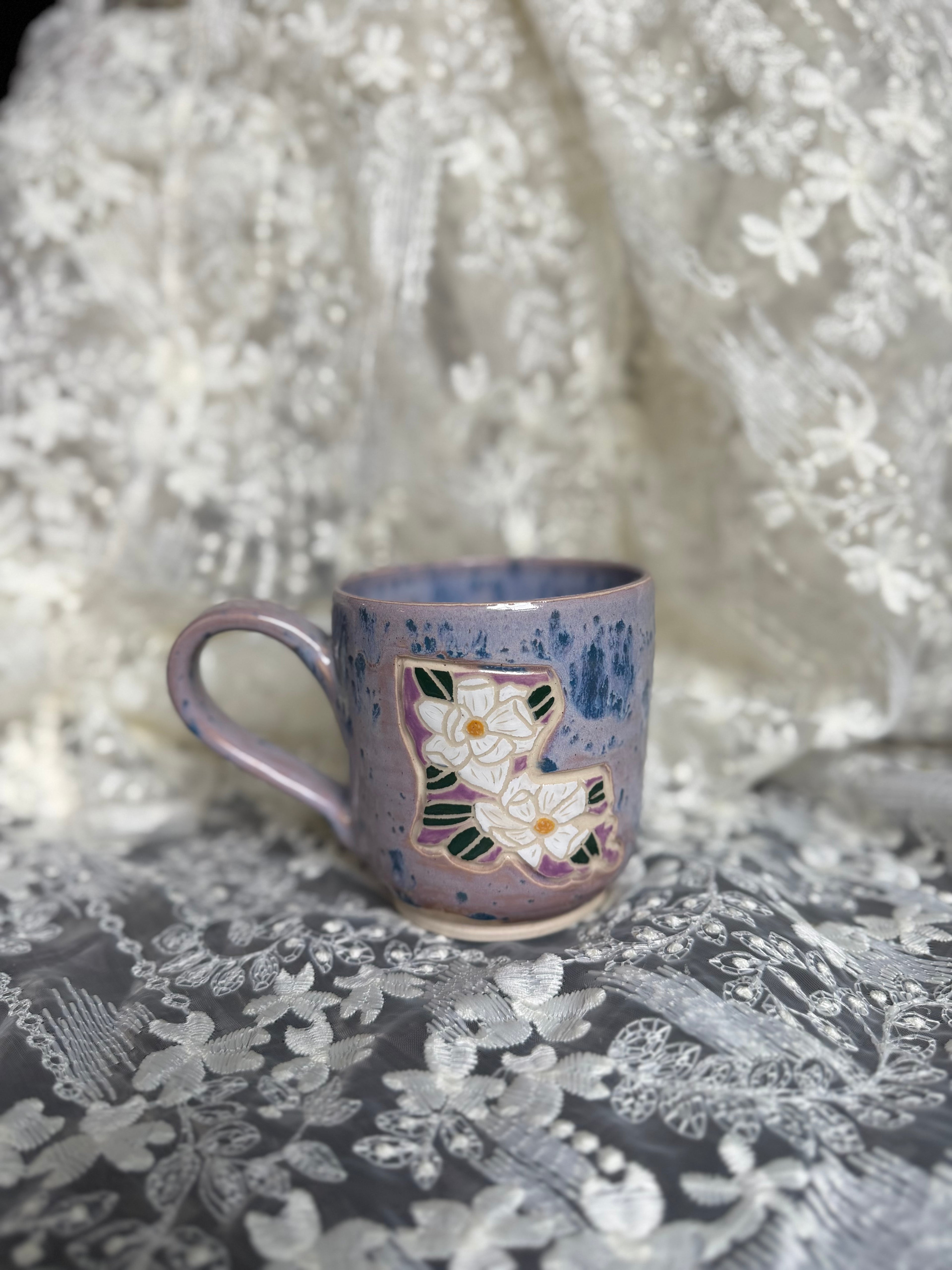 Louisiana Magnolia Mug #2