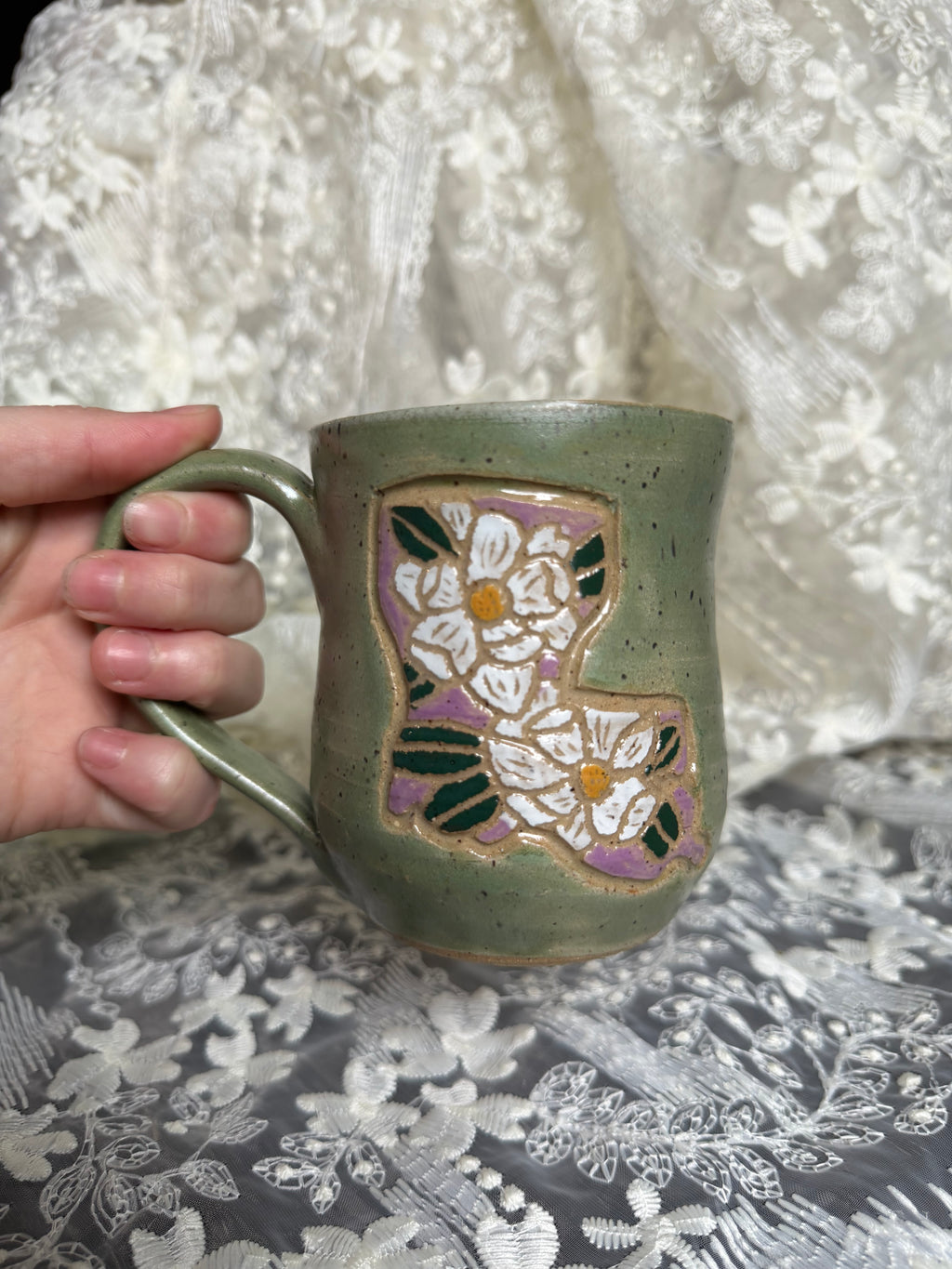 Louisiana Magnolia Mug #3