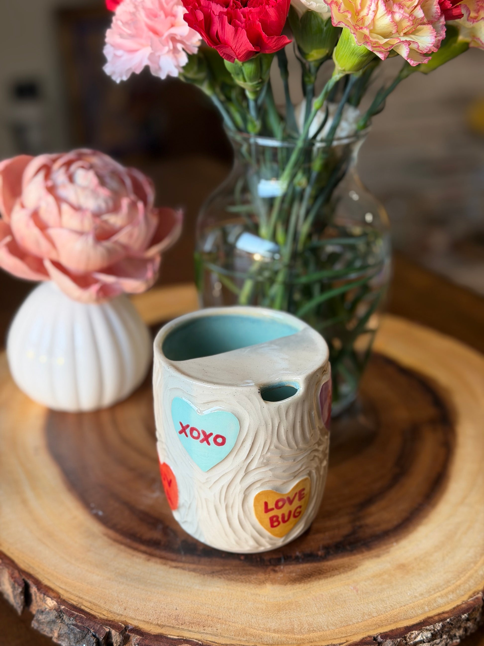 Candy Heart To-Go Mug #2