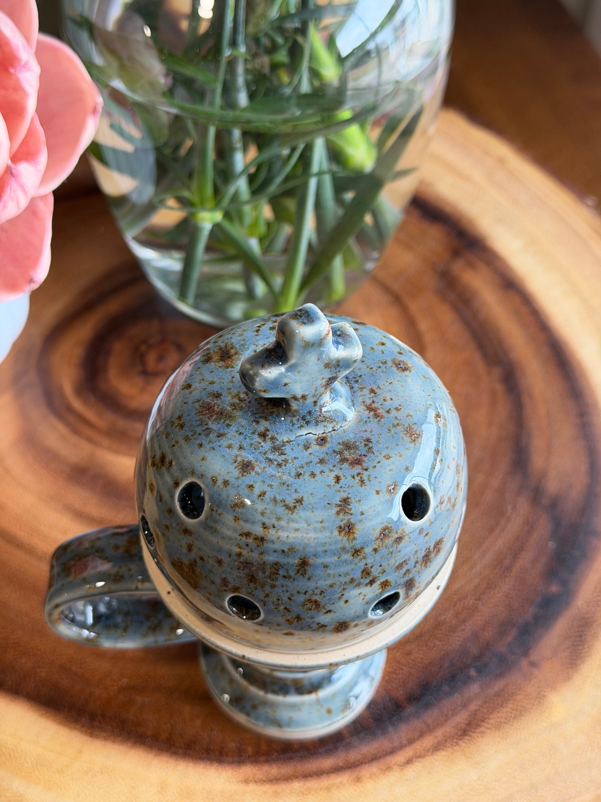 Speckled Blue Censer