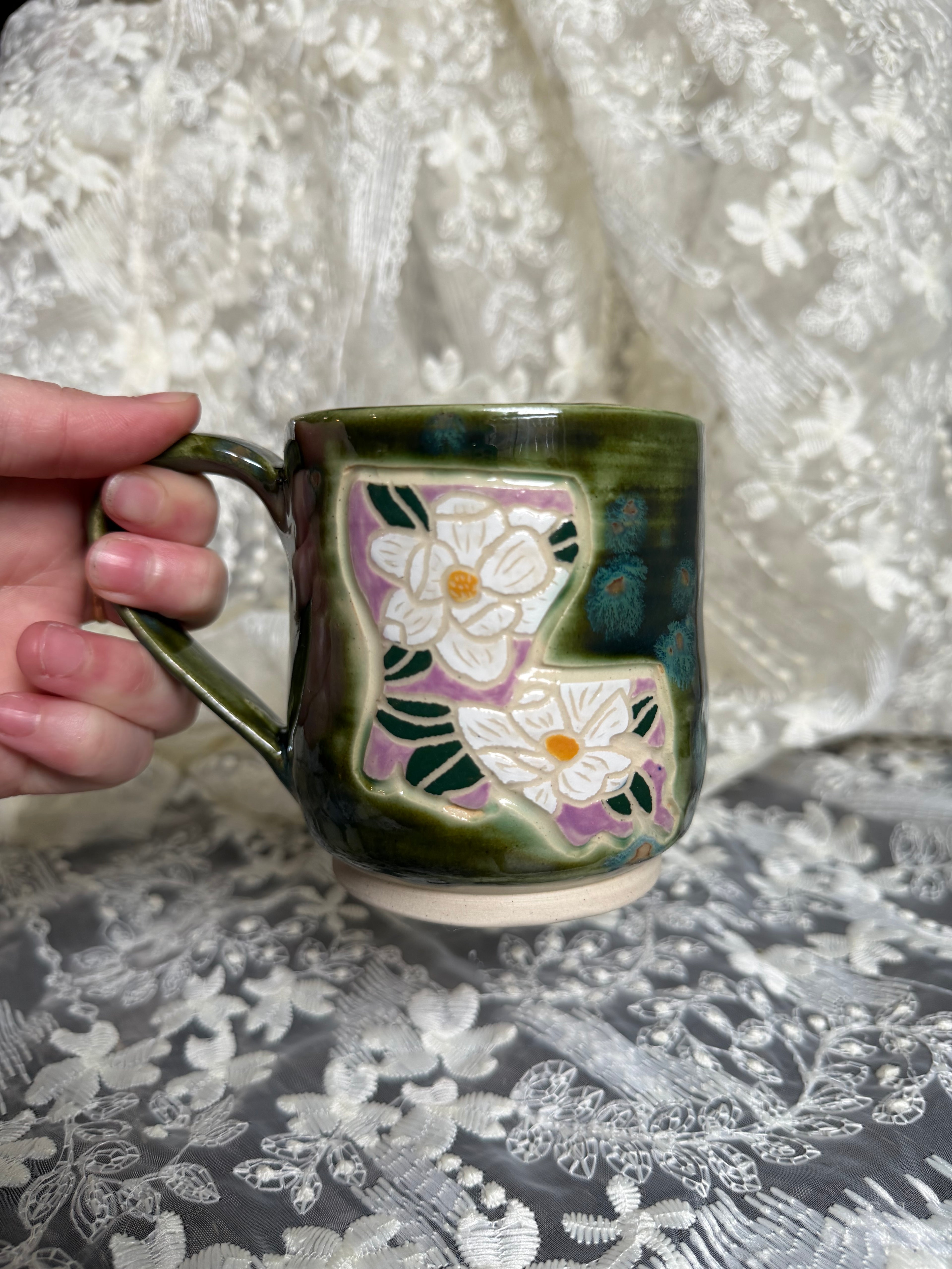 Louisiana Magnolia Mug #5
