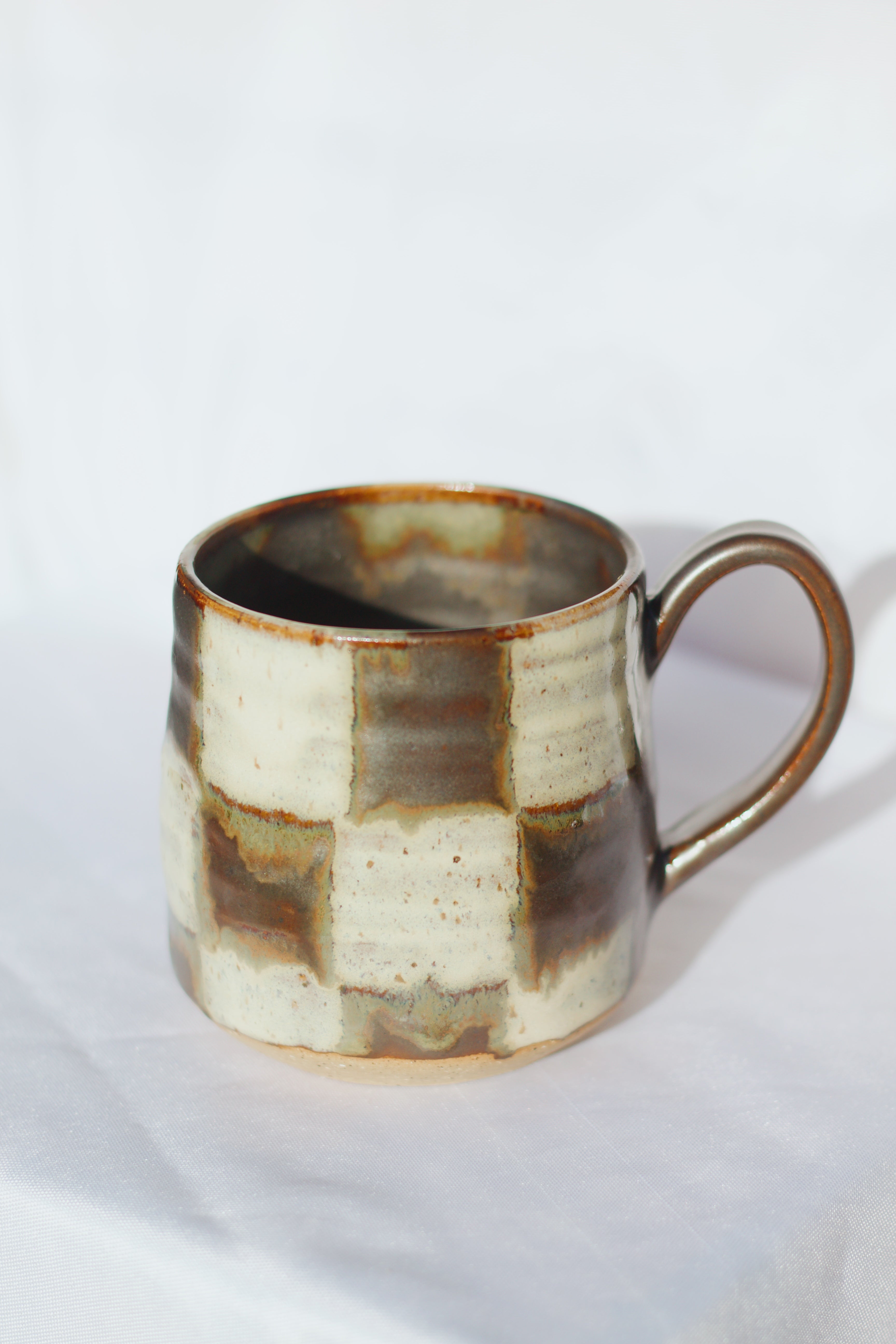 Checkered Mug - 15 oz