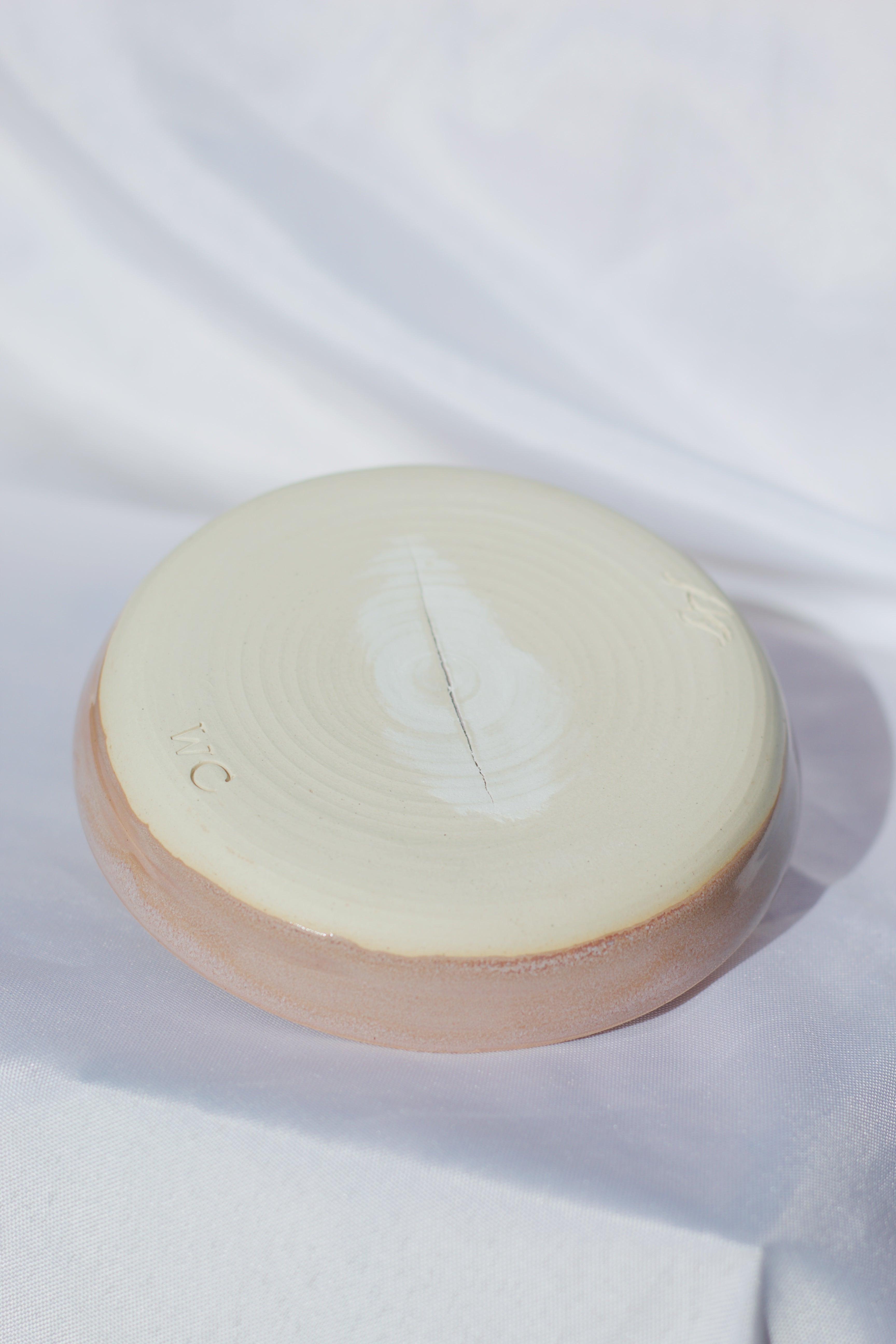 Lavender Holy Cross Jewelry Dish