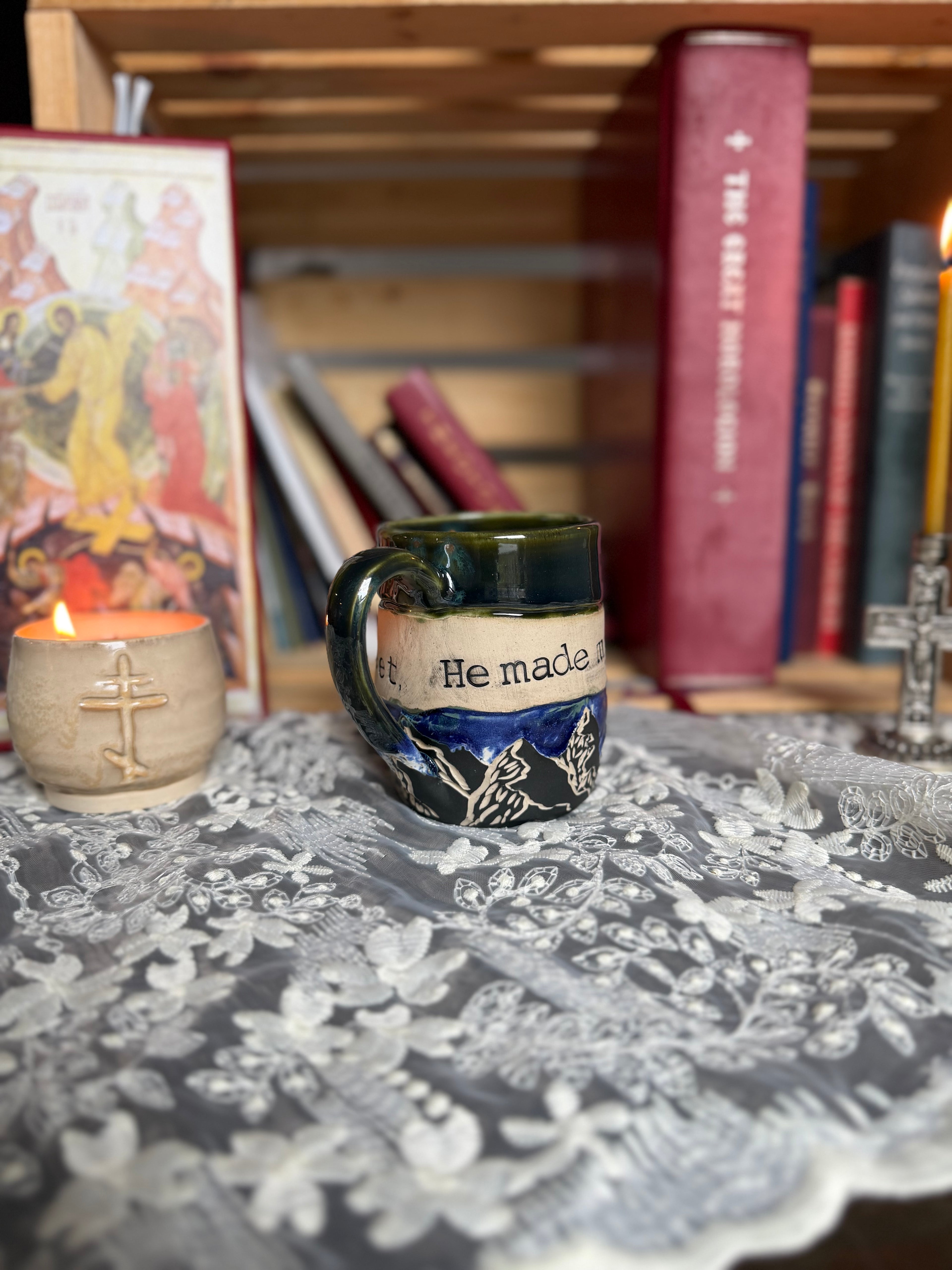 Psalm 17:34 Mug