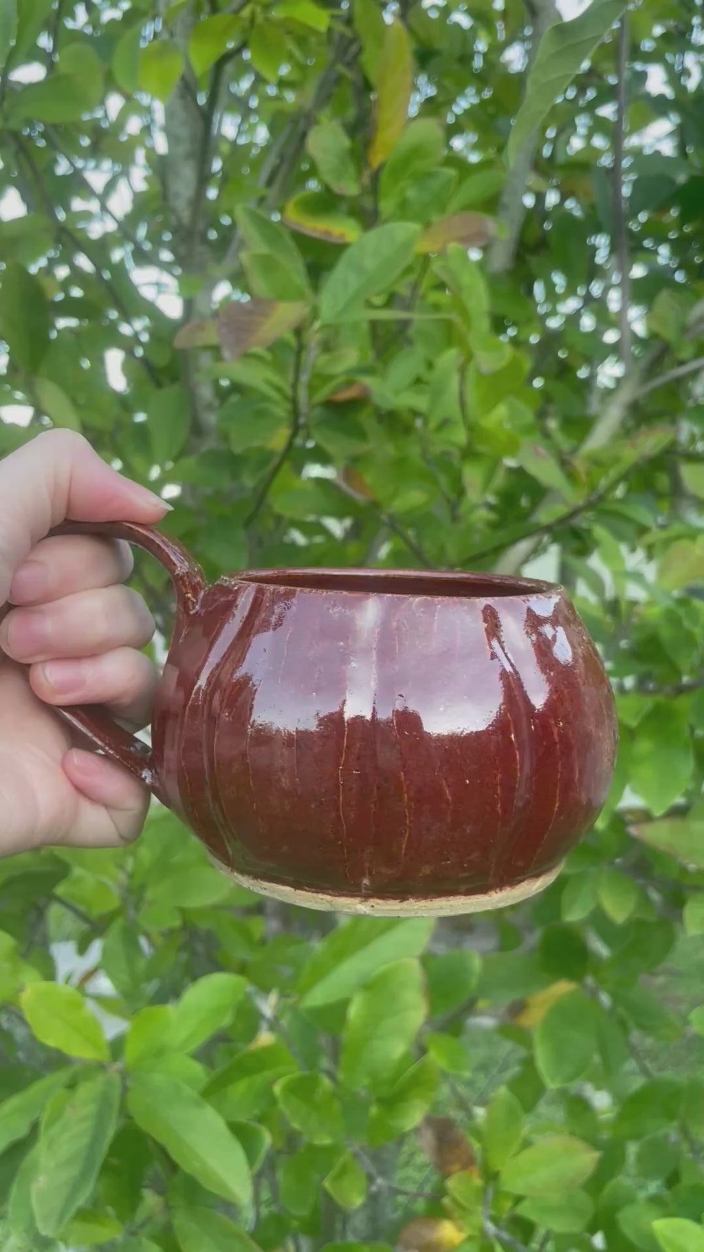 Red Pumpkin Mug